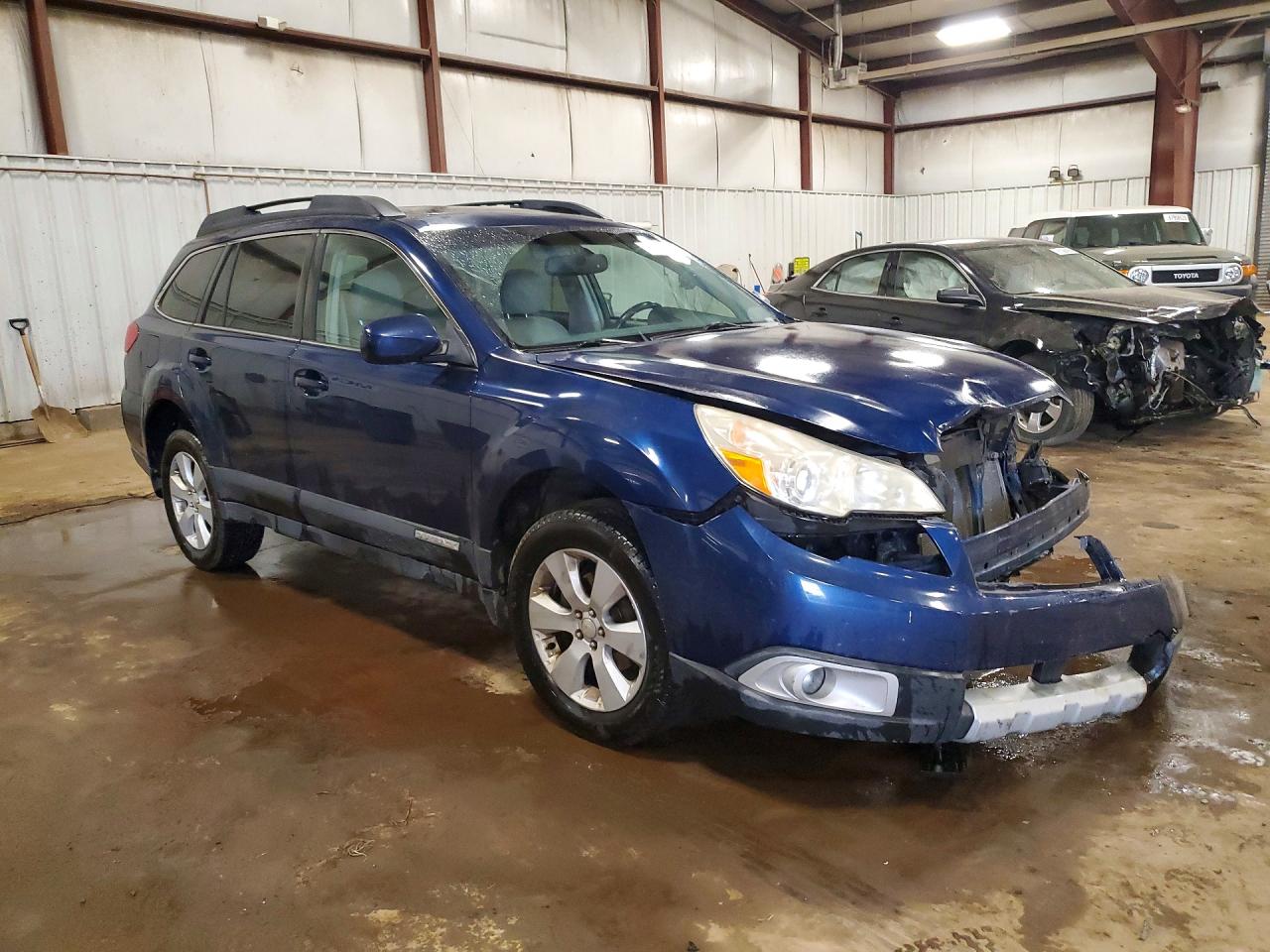2011 Subaru Outback 2.5i Limited Blue vin: 4S4BRBKC5B3322499