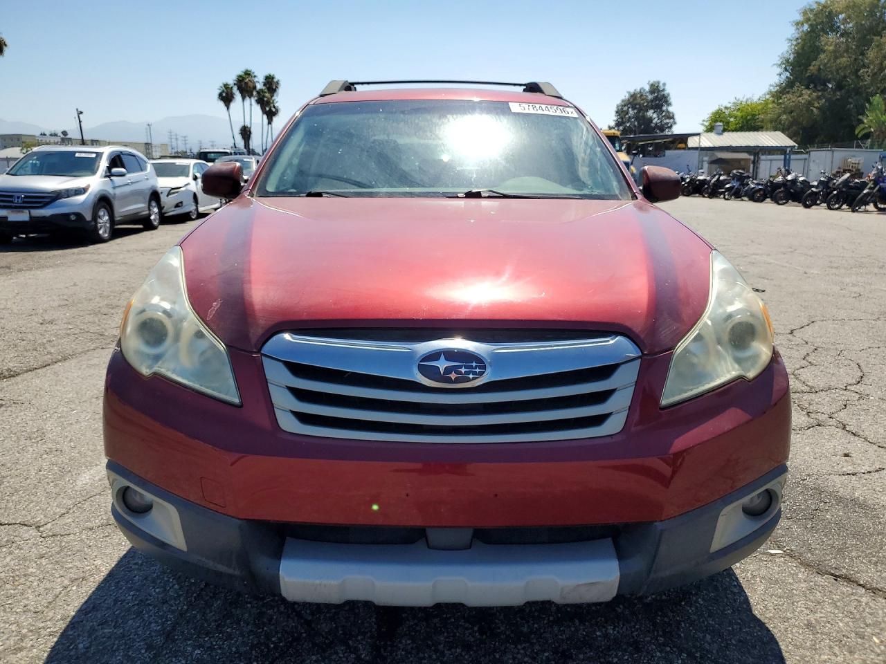 2012 Subaru Outback 2.5i Limited Red vin: 4S4BRBKC5C3264542