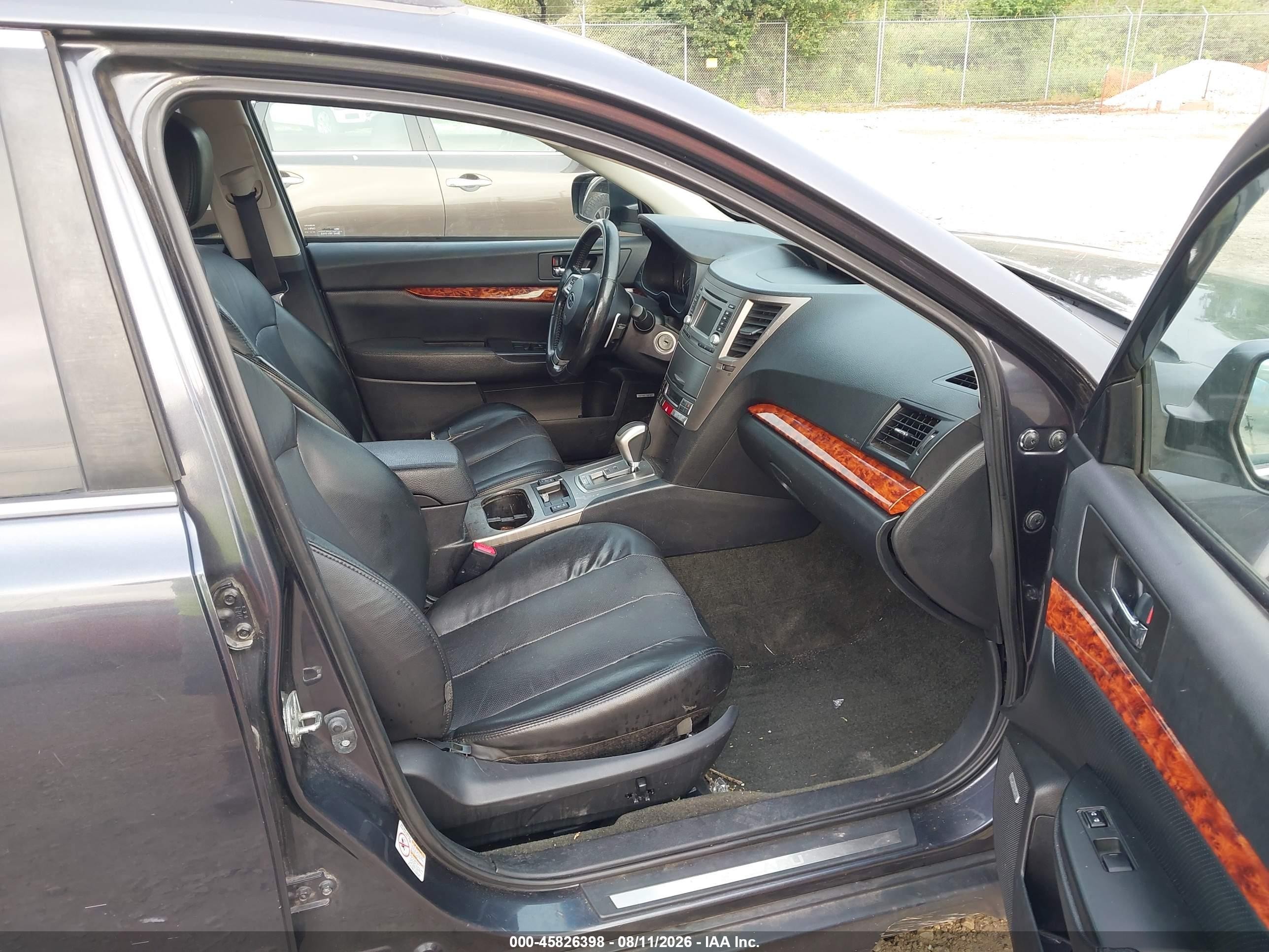 2012 Subaru Outback 2.5i Limited Gray vin: 4S4BRBKC5C3283589