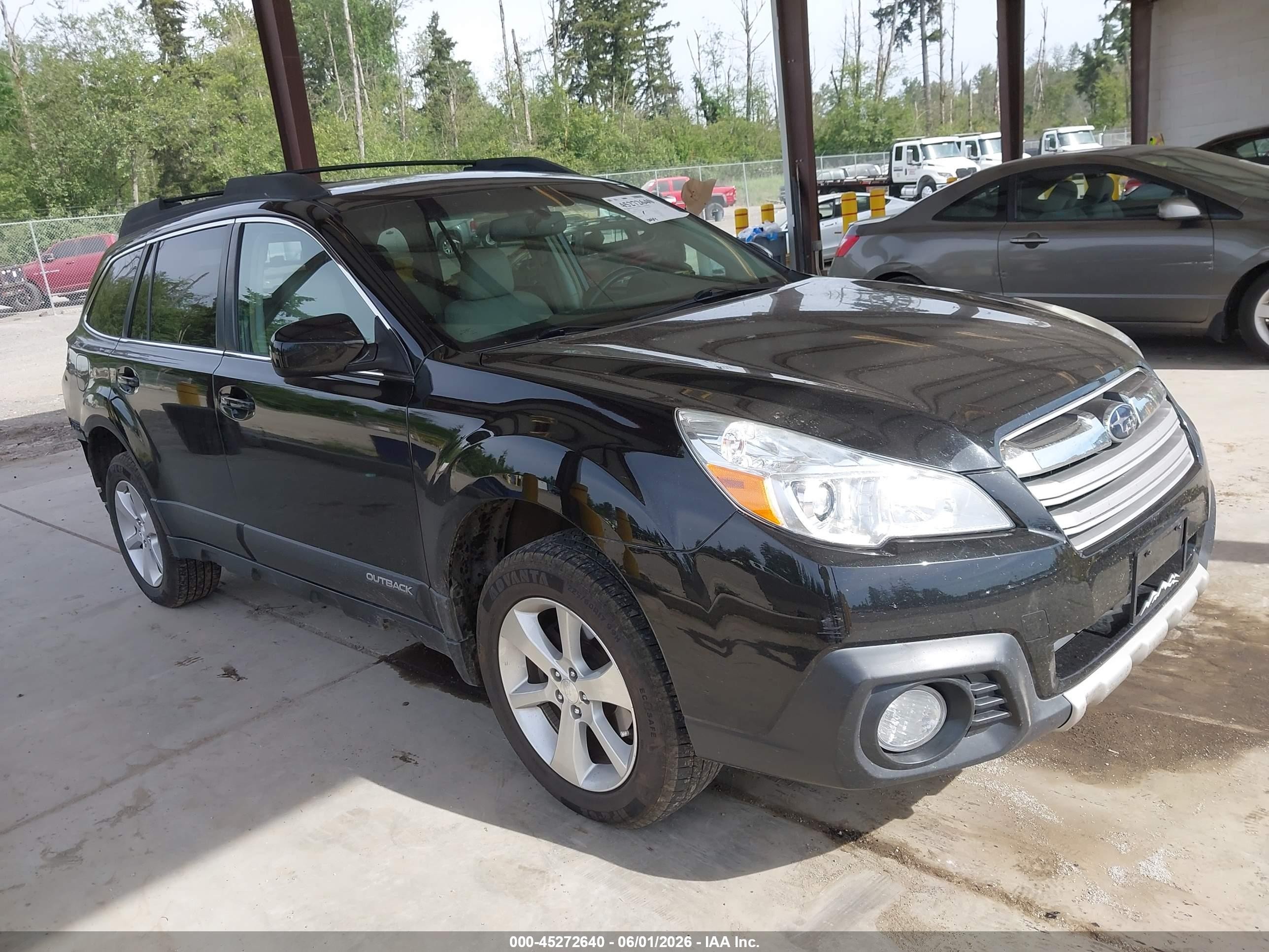 2013 Subaru Outback 2.5i Limited Black vin: 4S4BRBKC5D3229338