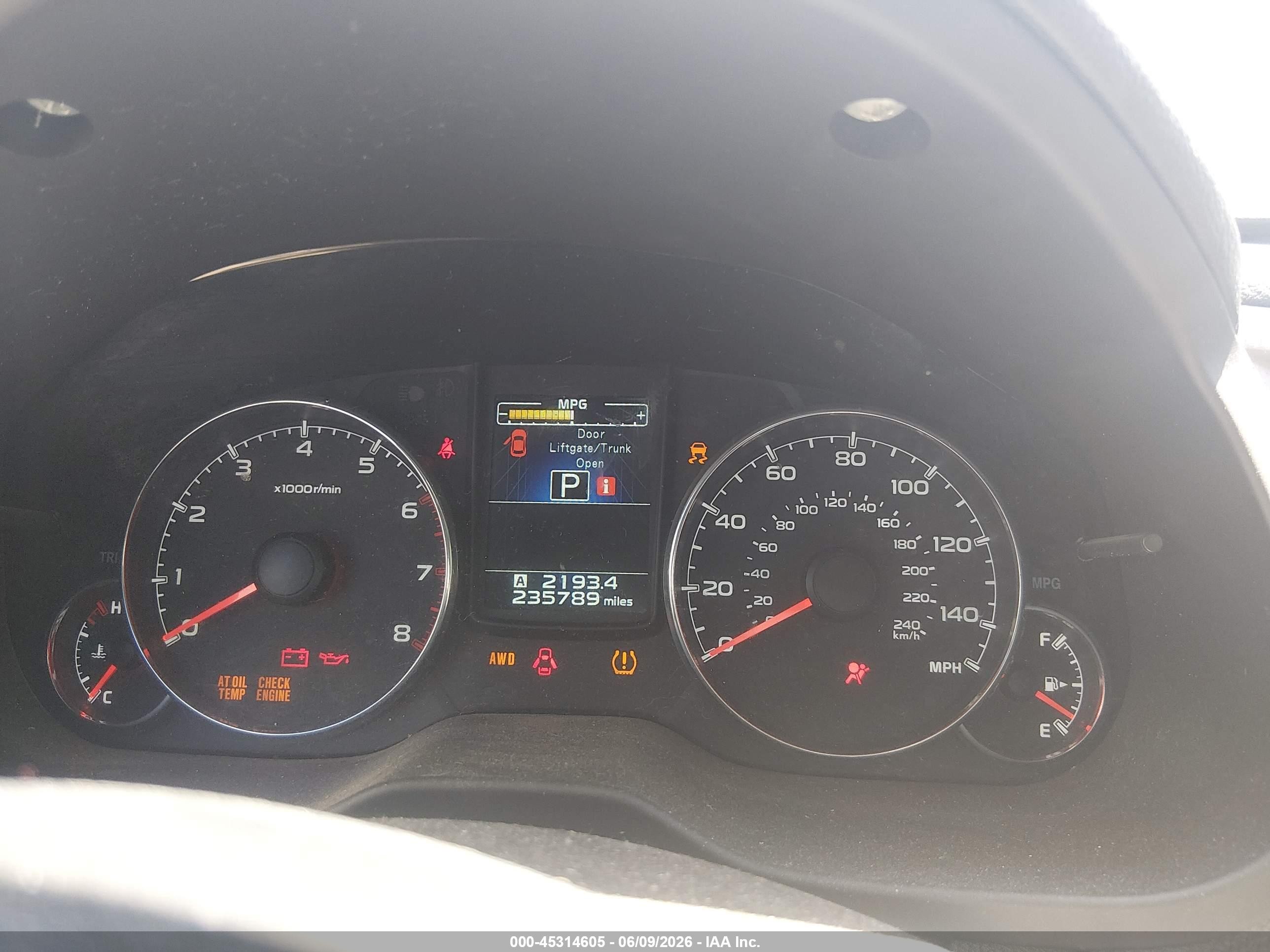 2013 Subaru Outback 2.5i Limited Dark Blue vin: 4S4BRBKC5D3318813