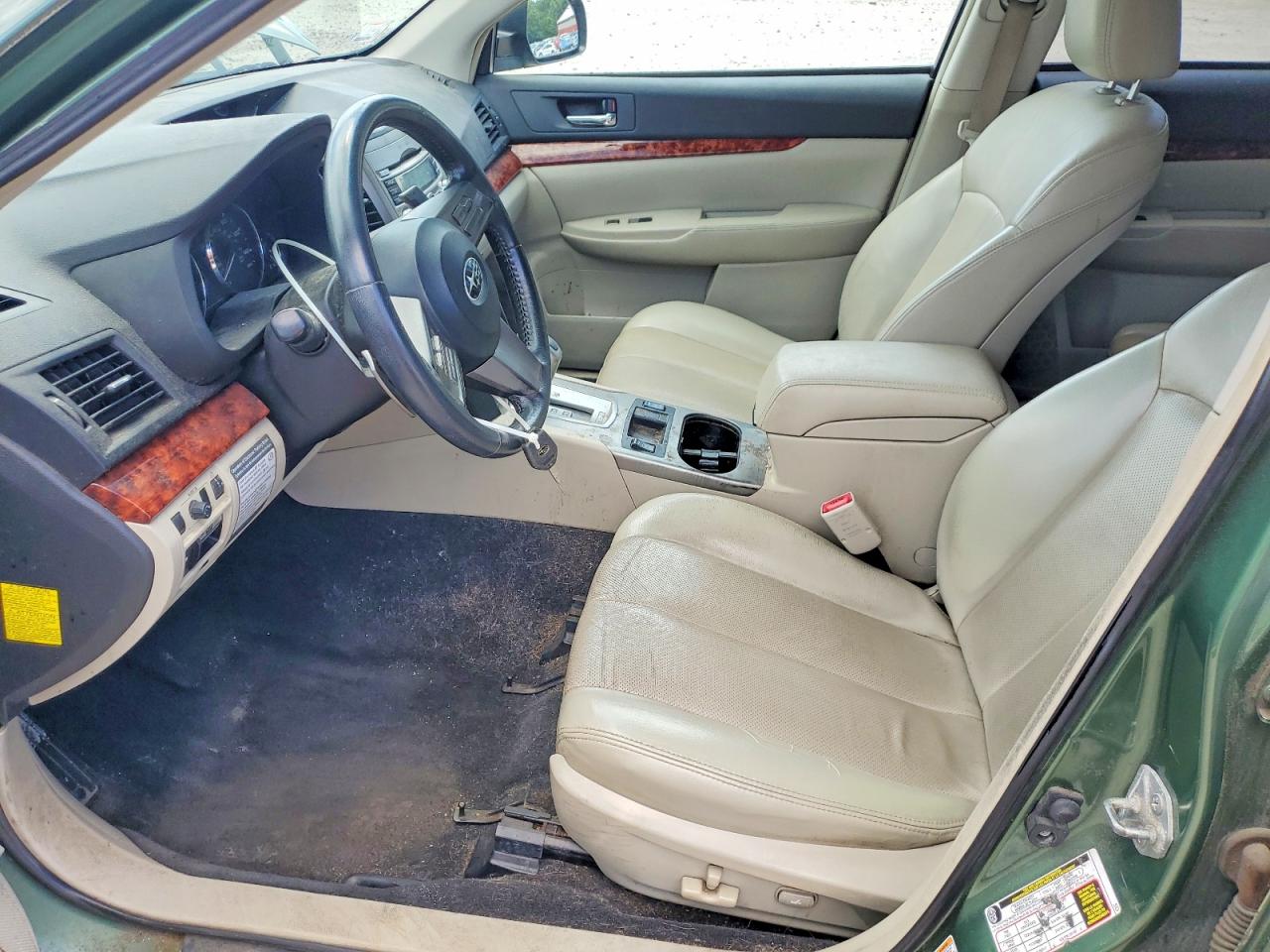 2011 Subaru Outback 2.5i Limited Green vin: 4S4BRBKC6B3347752