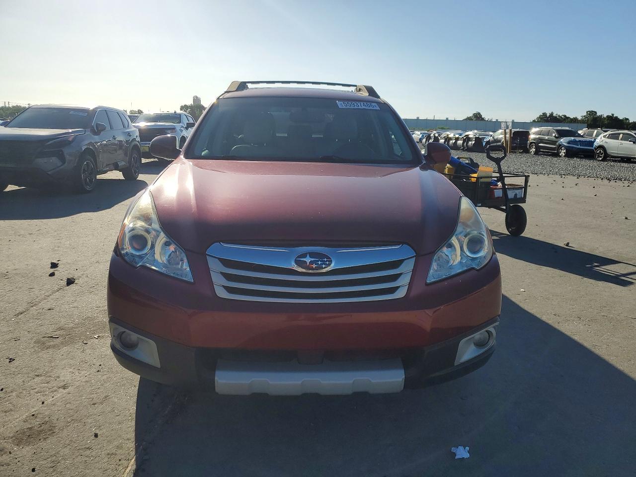 2011 Subaru Outback 2.5i Limited Red vin: 4S4BRBKC6B3389113