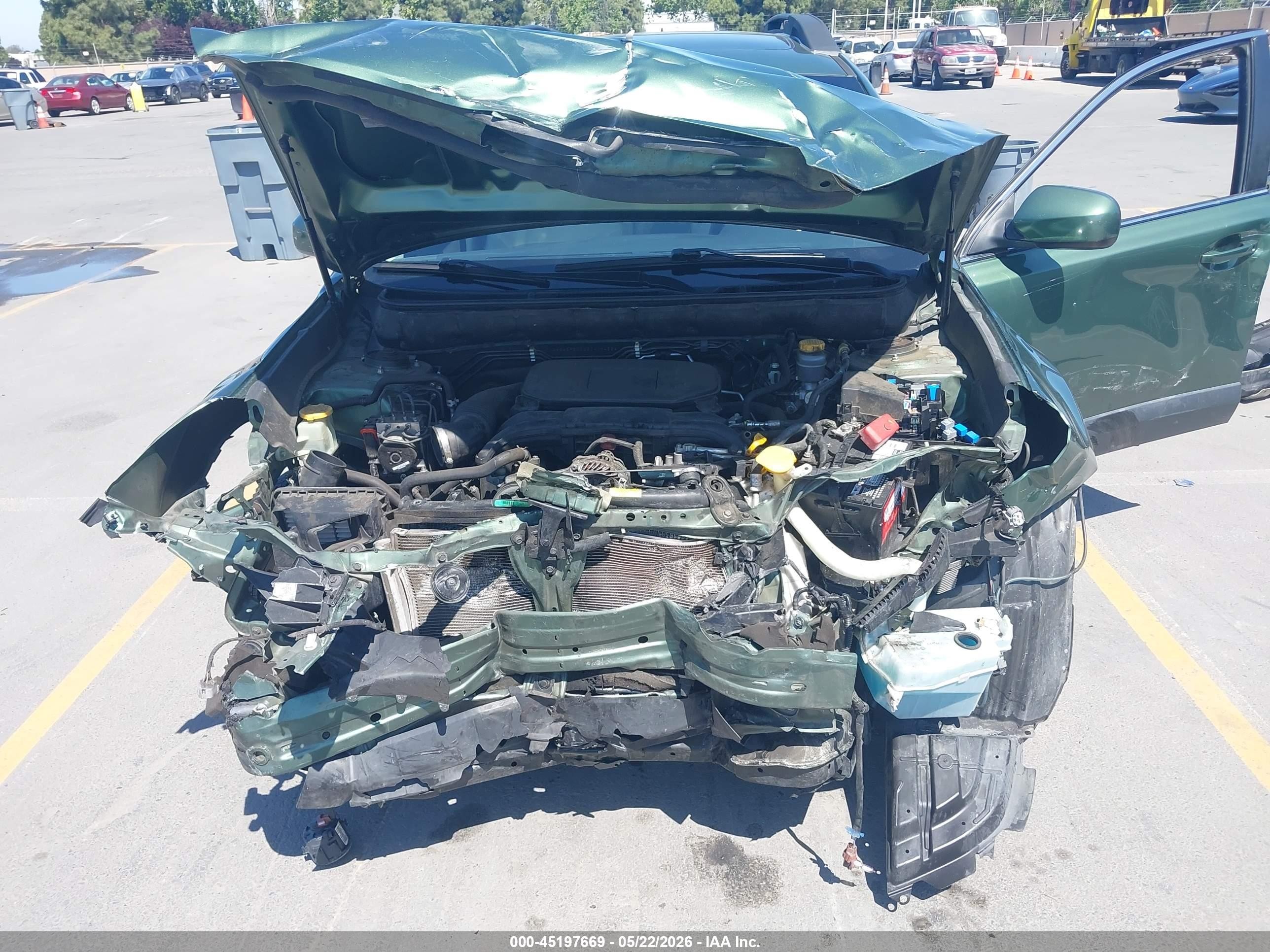 2011 Subaru Outback 2.5i Limited Green vin: 4S4BRBKC6B3406458