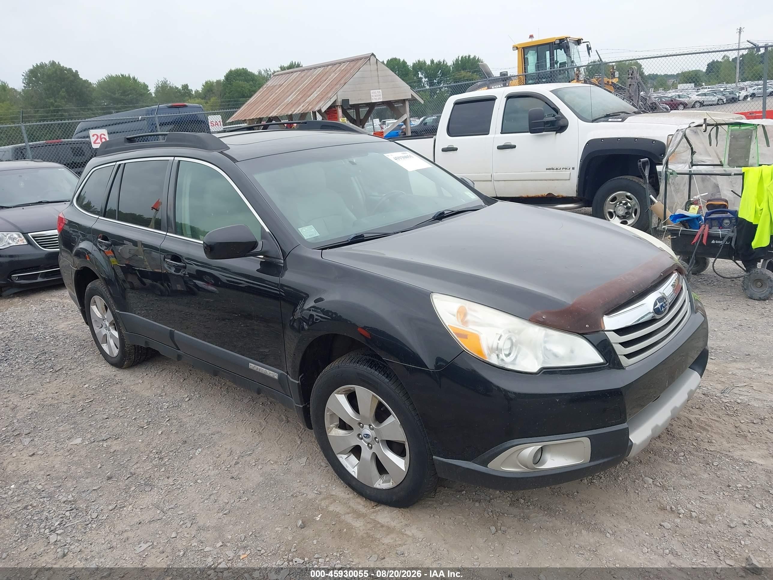 2012 Subaru Outback 2.5i Limited Black vin: 4S4BRBKC6C3228861