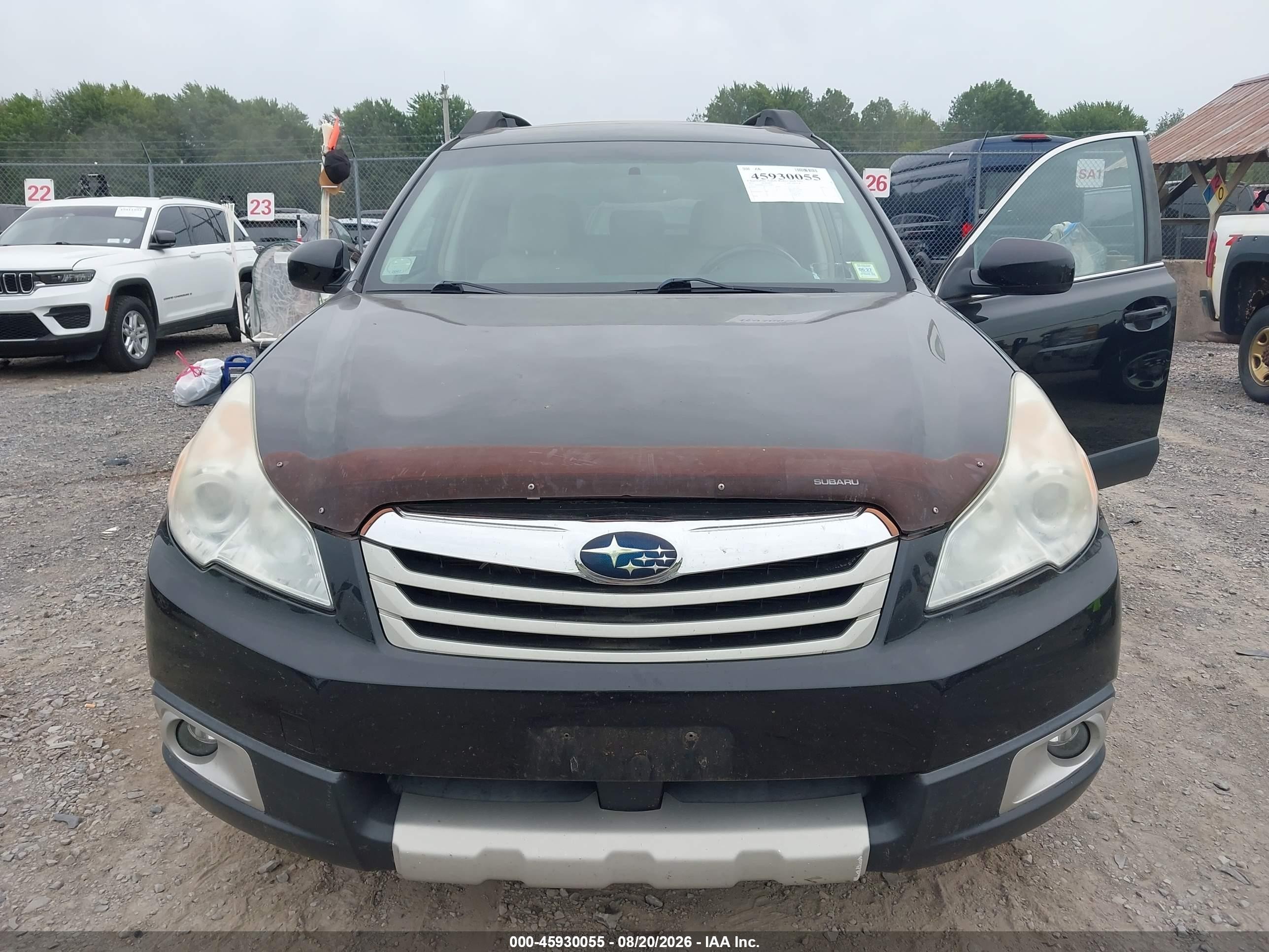 2012 Subaru Outback 2.5i Limited Black vin: 4S4BRBKC6C3228861