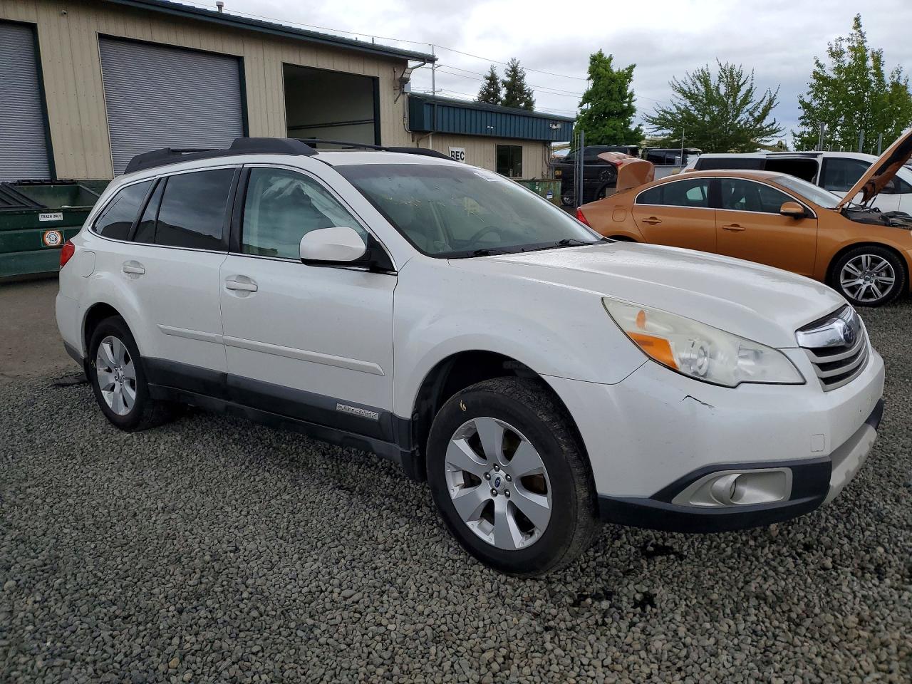 2012 Subaru Outback 2.5i Limited Белый vin: 4S4BRBKC6C3260497