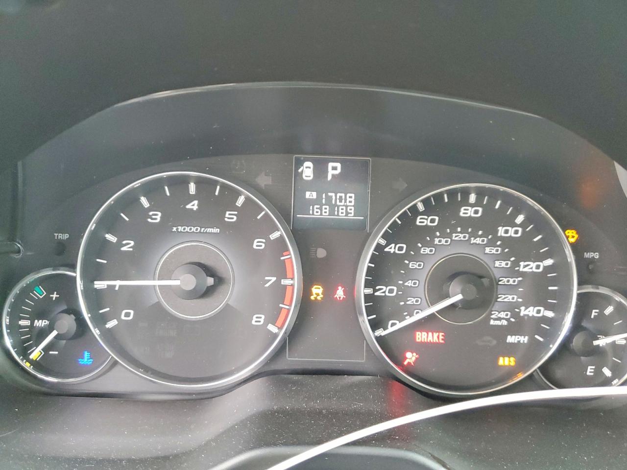 2012 Subaru Outback 2.5i Limited Белый vin: 4S4BRBKC6C3260497