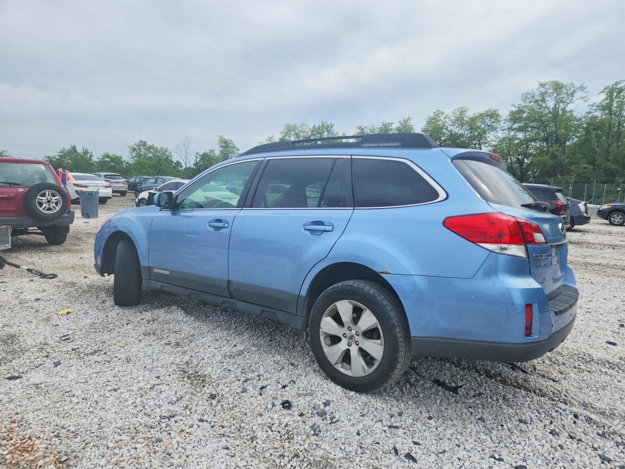 2012 Subaru Outback 2.5i Limited Синий vin: 4S4BRBKC6C3303364