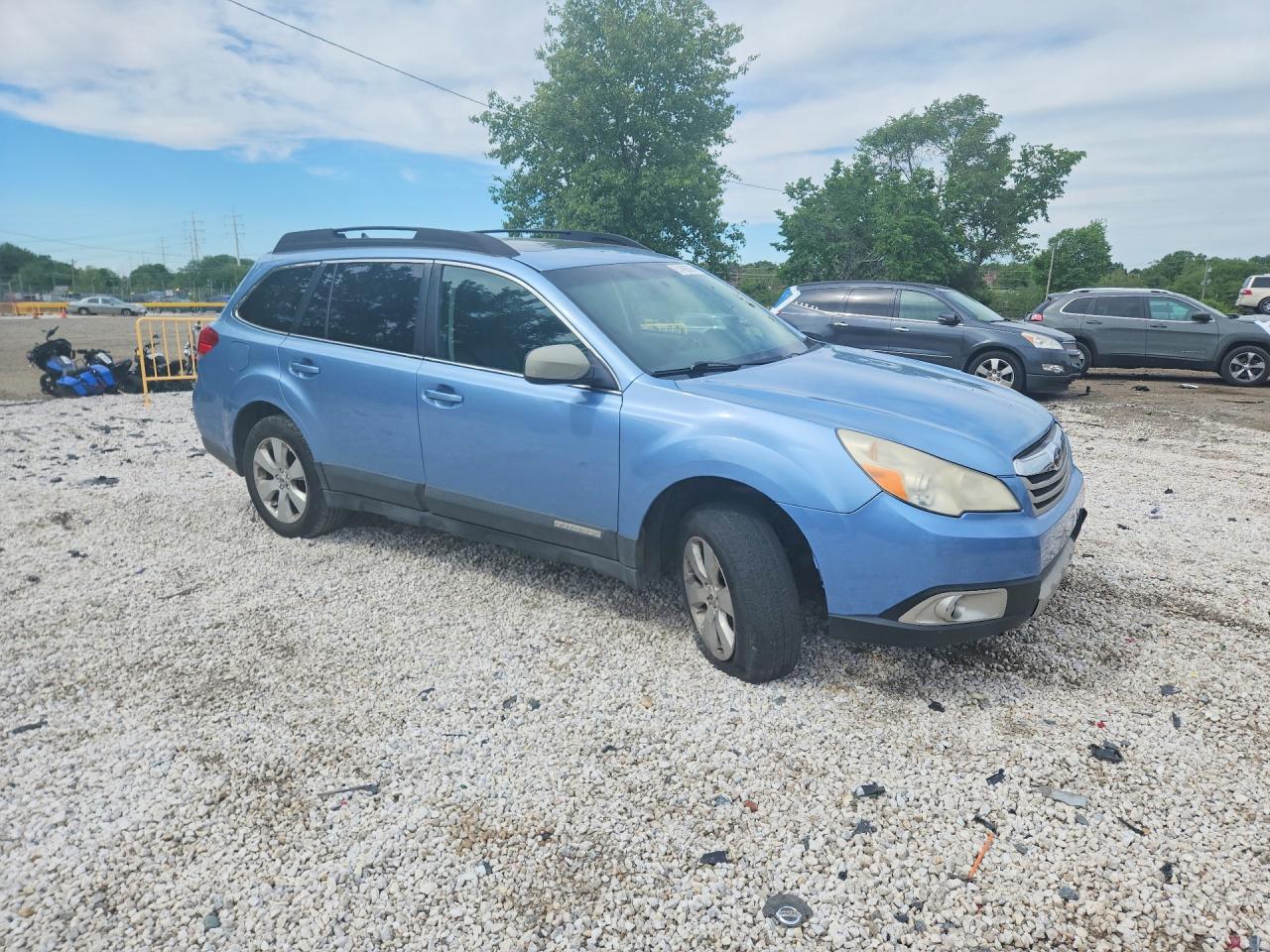 2012 Subaru Outback 2.5i Limited Синий vin: 4S4BRBKC6C3303364