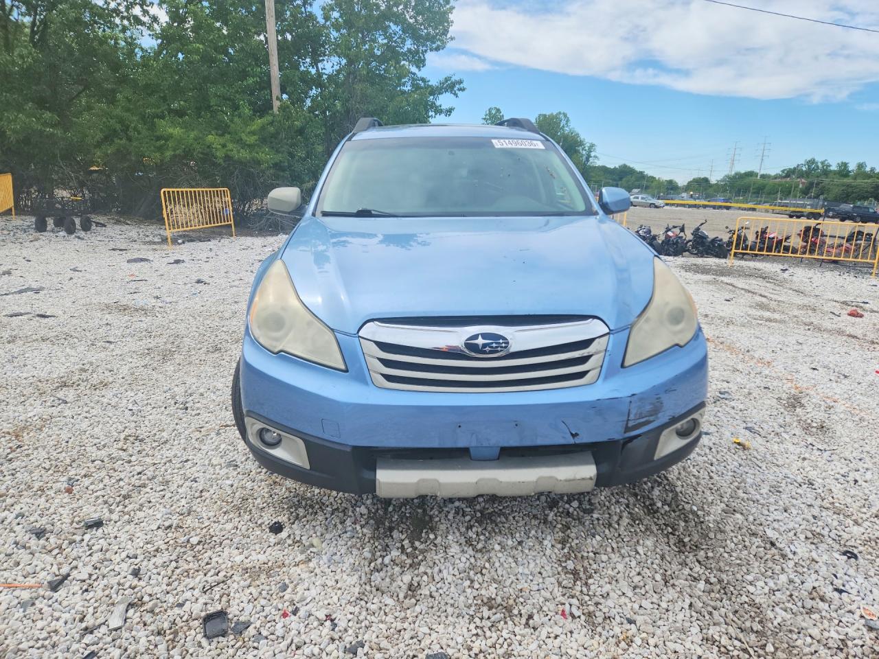 2012 Subaru Outback 2.5i Limited Синий vin: 4S4BRBKC6C3303364