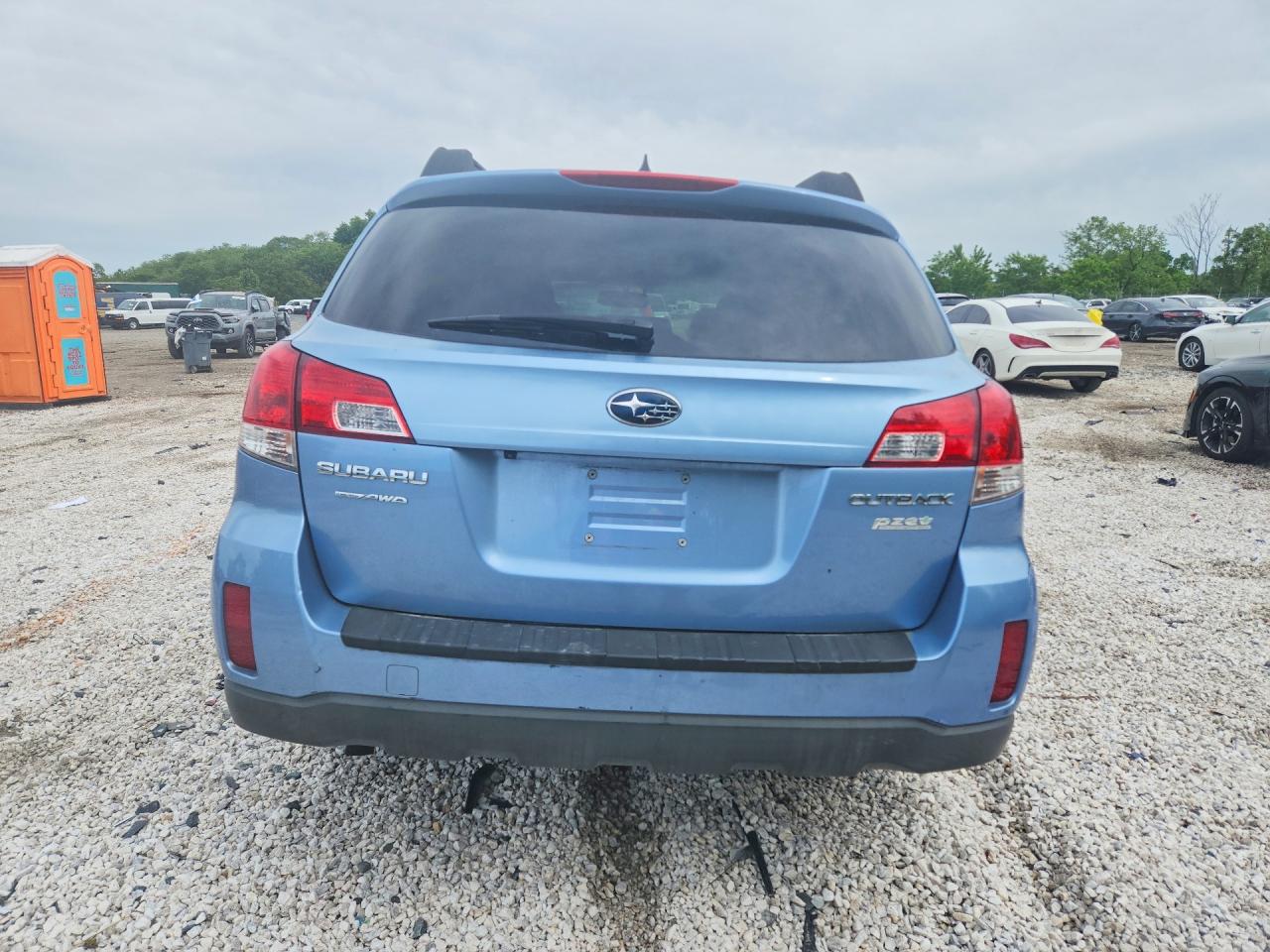 2012 Subaru Outback 2.5i Limited Синий vin: 4S4BRBKC6C3303364