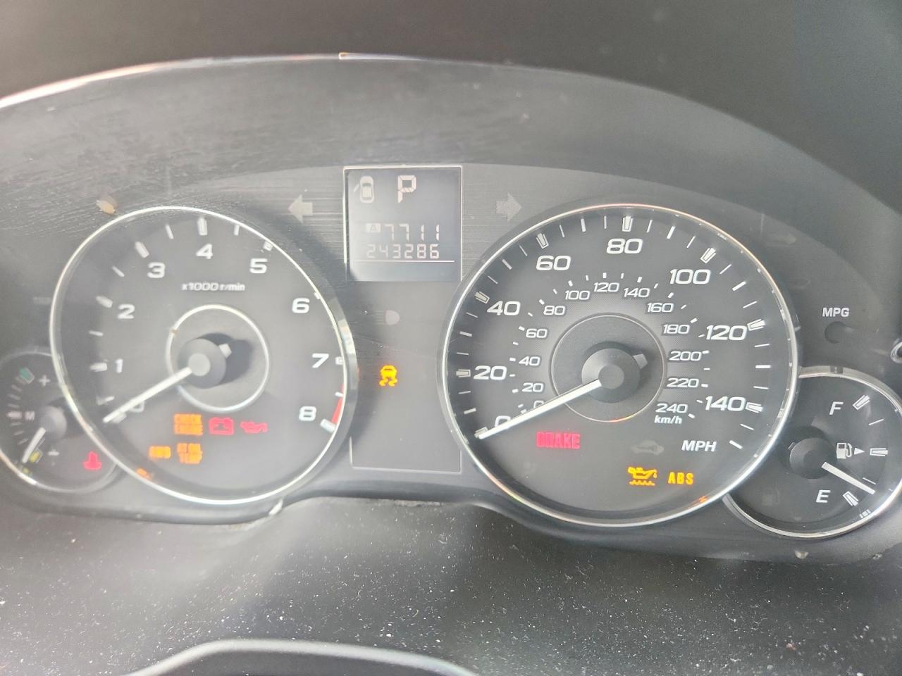2012 Subaru Outback 2.5i Limited Синий vin: 4S4BRBKC6C3303364