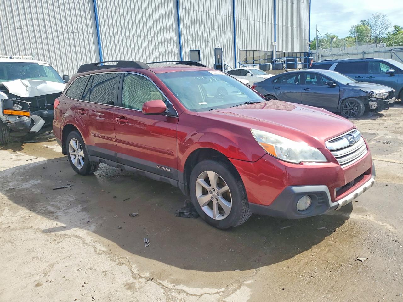 2013 Subaru Outback 2.5i Limited Maroon vin: 4S4BRBKC6D3266317