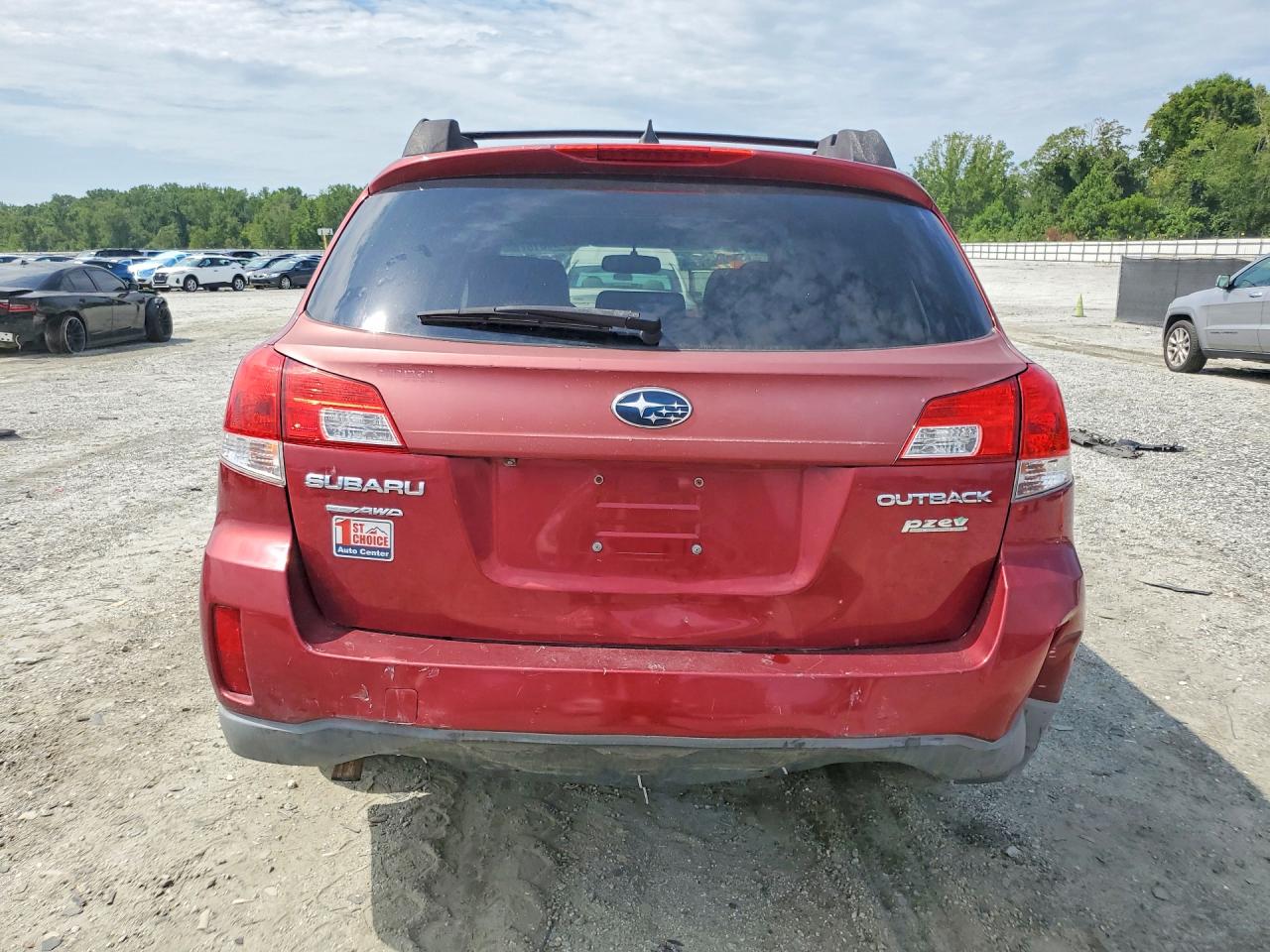 2013 Subaru Outback 2.5i Limited Бордовый vin: 4S4BRBKC6D3309537