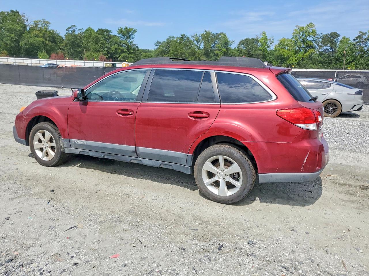 2013 Subaru Outback 2.5i Limited Бордовый vin: 4S4BRBKC6D3309537