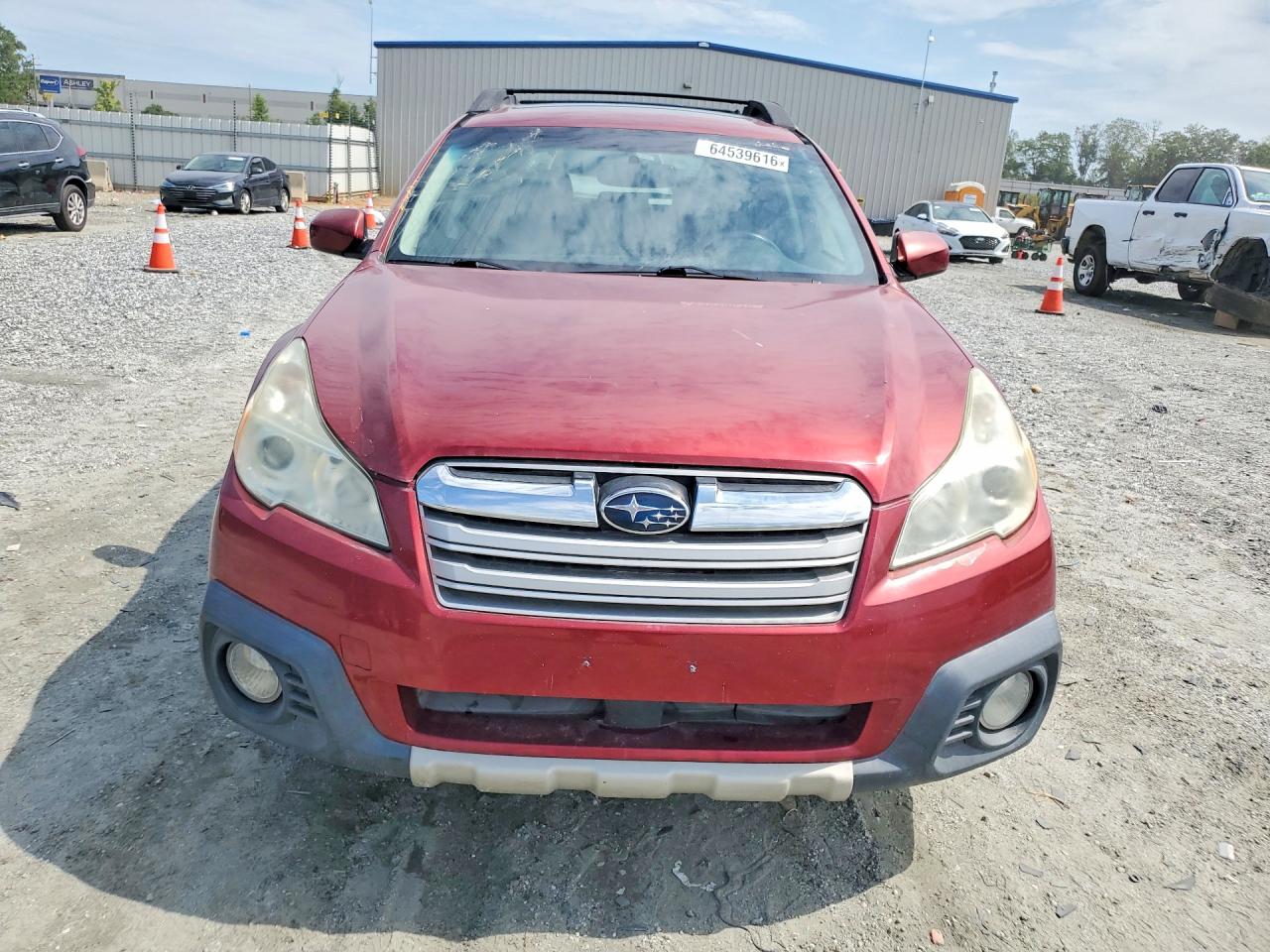 2013 Subaru Outback 2.5i Limited Бордовый vin: 4S4BRBKC6D3309537
