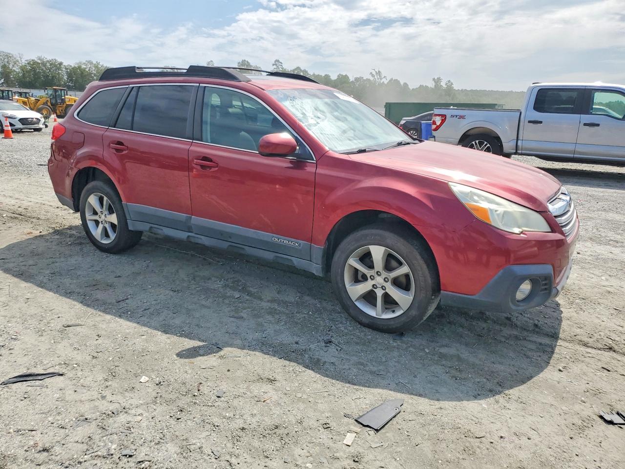 2013 Subaru Outback 2.5i Limited Бордовый vin: 4S4BRBKC6D3309537