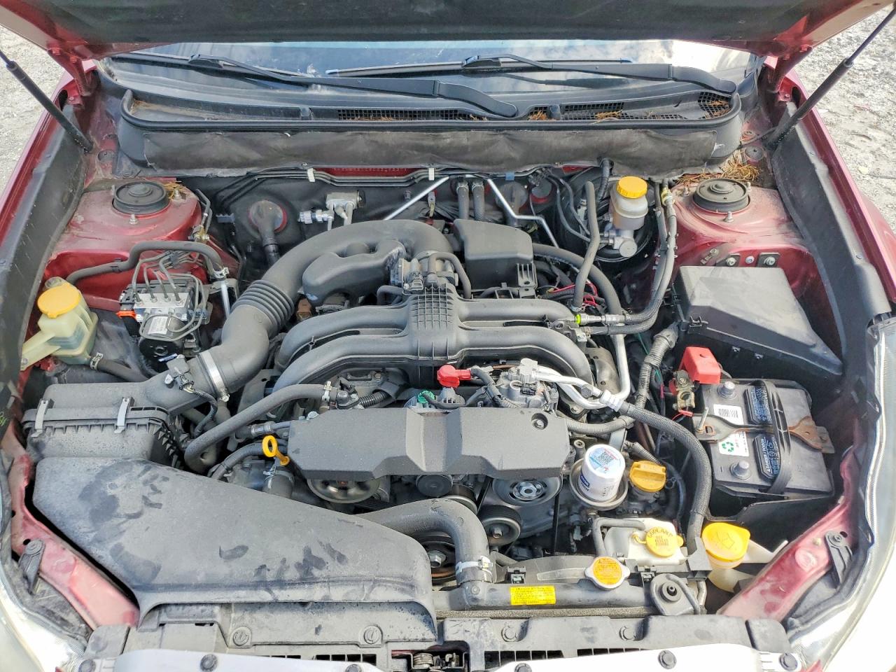 2013 Subaru Outback 2.5i Limited Бордовый vin: 4S4BRBKC6D3309537