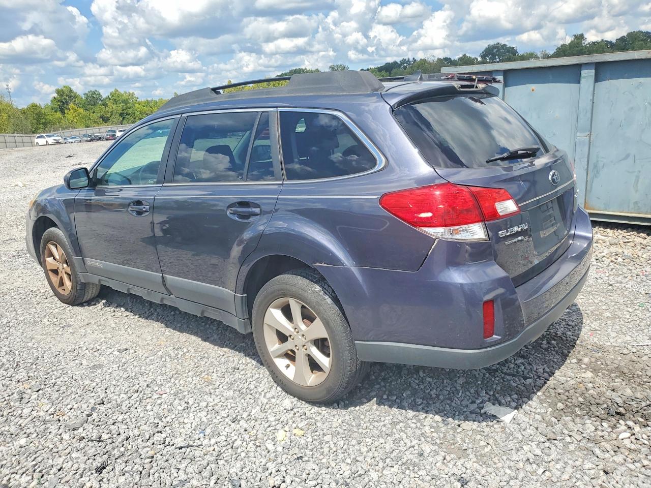 2014 Subaru Outback 2.5i Limited Blue vin: 4S4BRBKC6E3240558