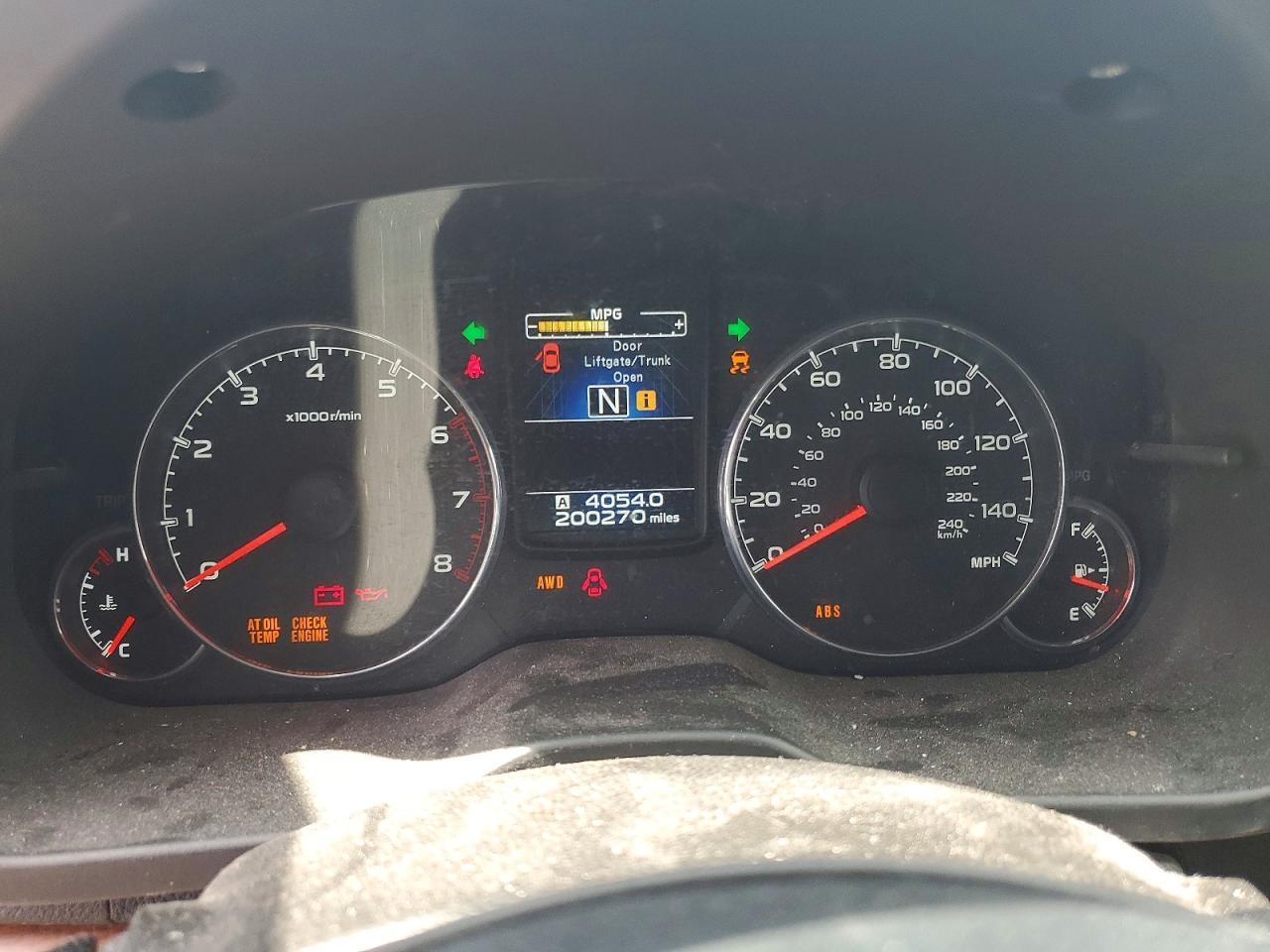 2014 Subaru Outback 2.5i Limited Blue vin: 4S4BRBKC6E3240558