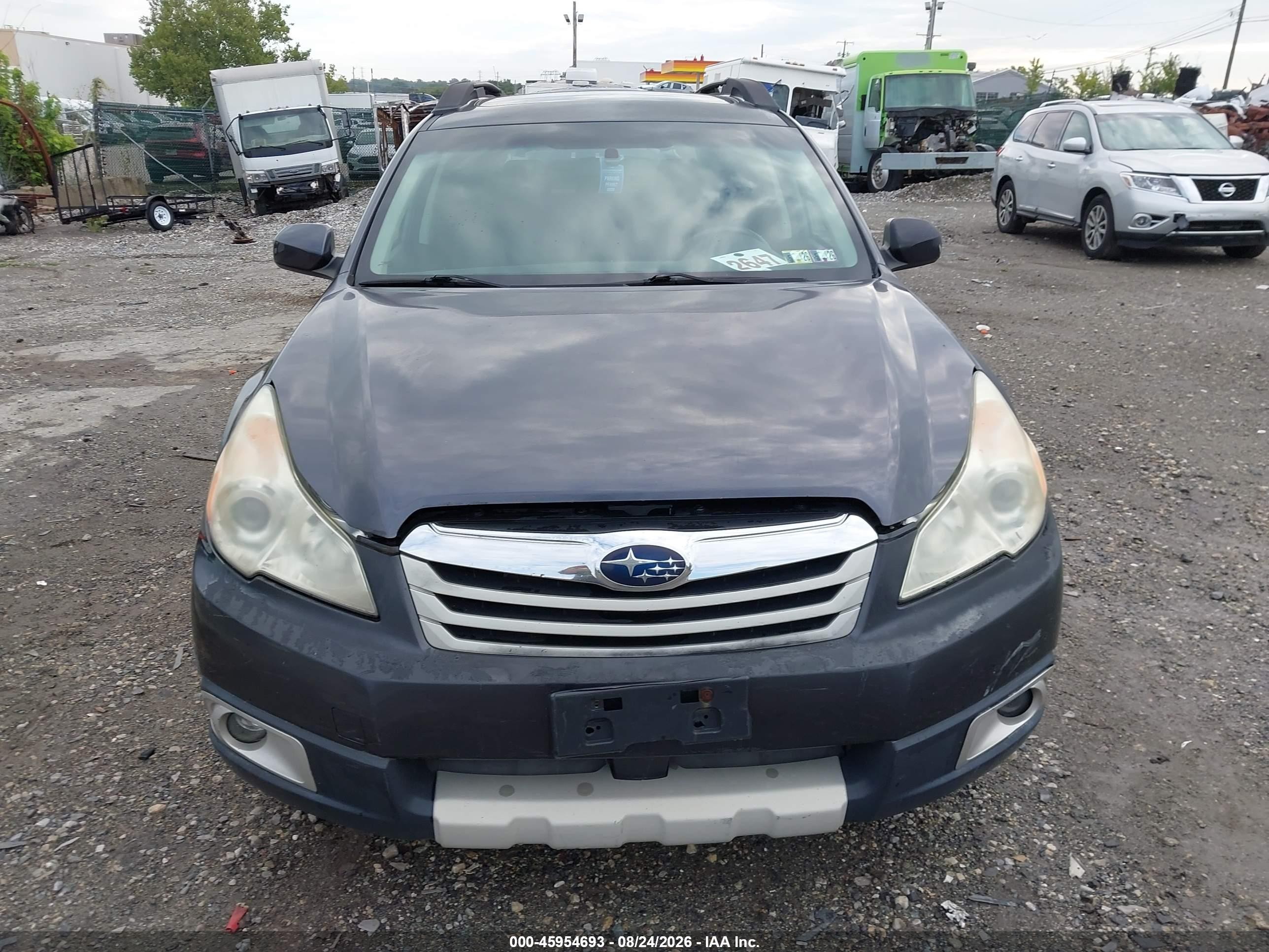 2010 Subaru Outback 2.5i Limited Dark Blue vin: 4S4BRBKC7A3339397