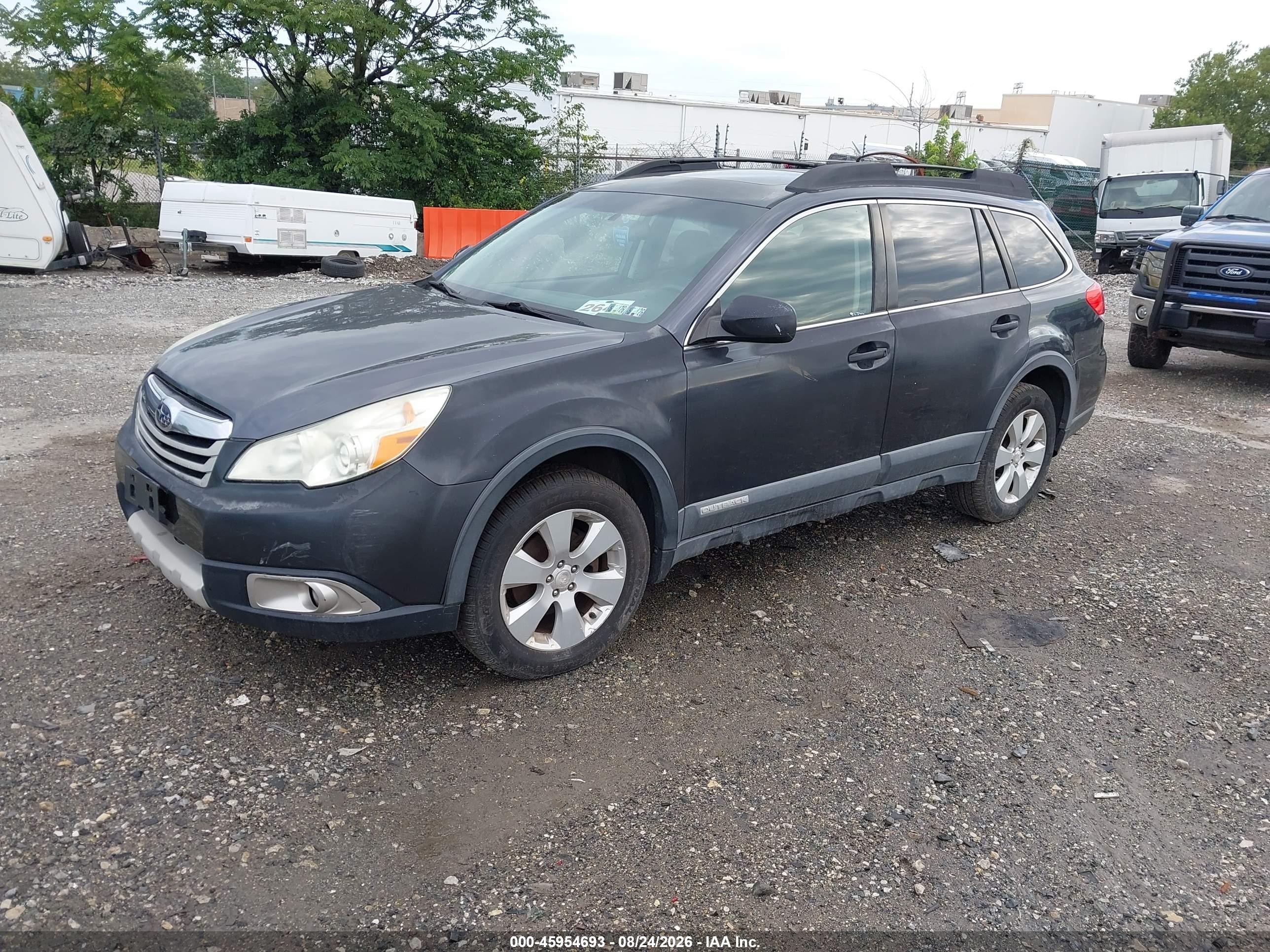 2010 Subaru Outback 2.5i Limited Dark Blue vin: 4S4BRBKC7A3339397