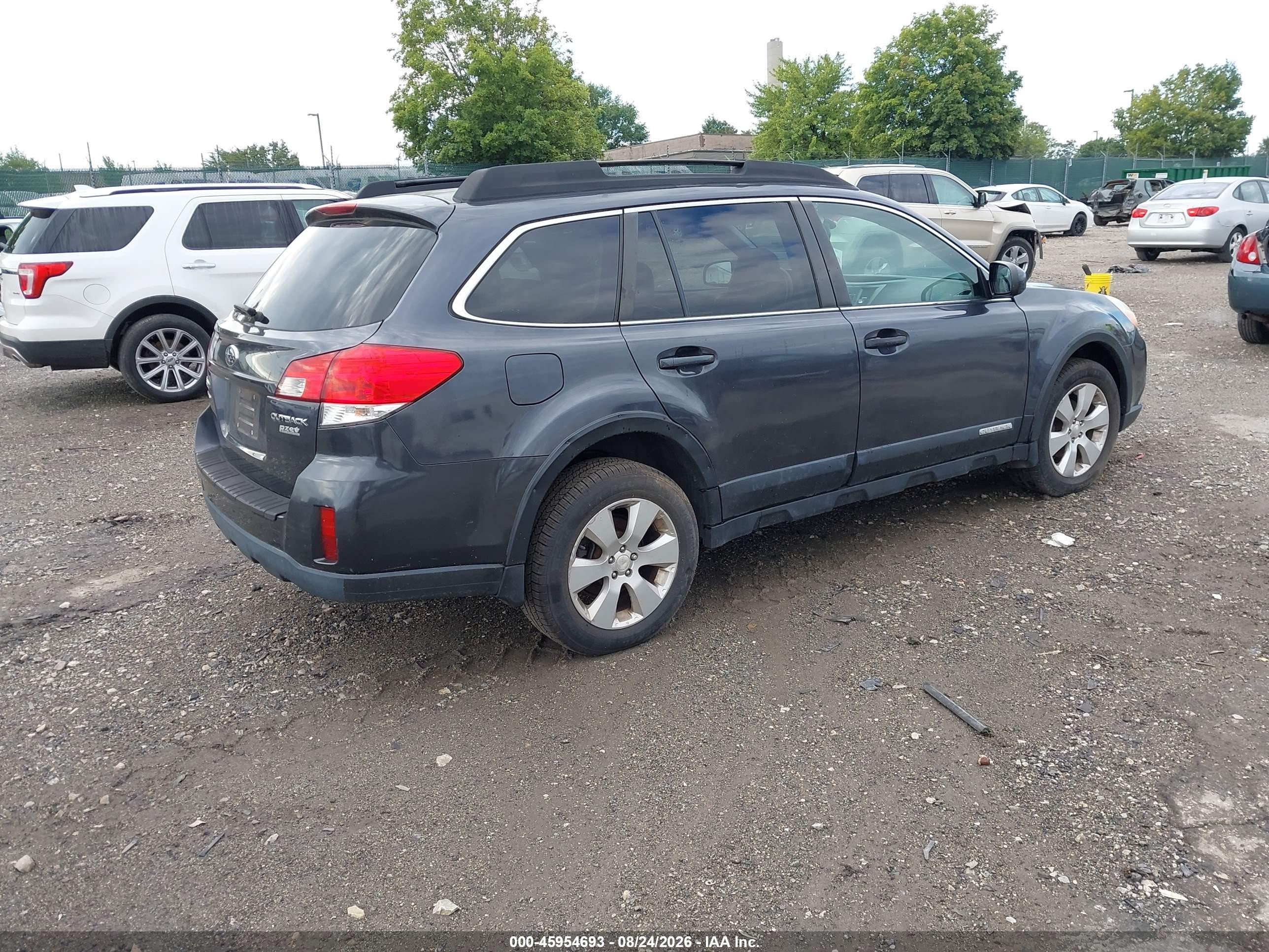 2010 Subaru Outback 2.5i Limited Dark Blue vin: 4S4BRBKC7A3339397