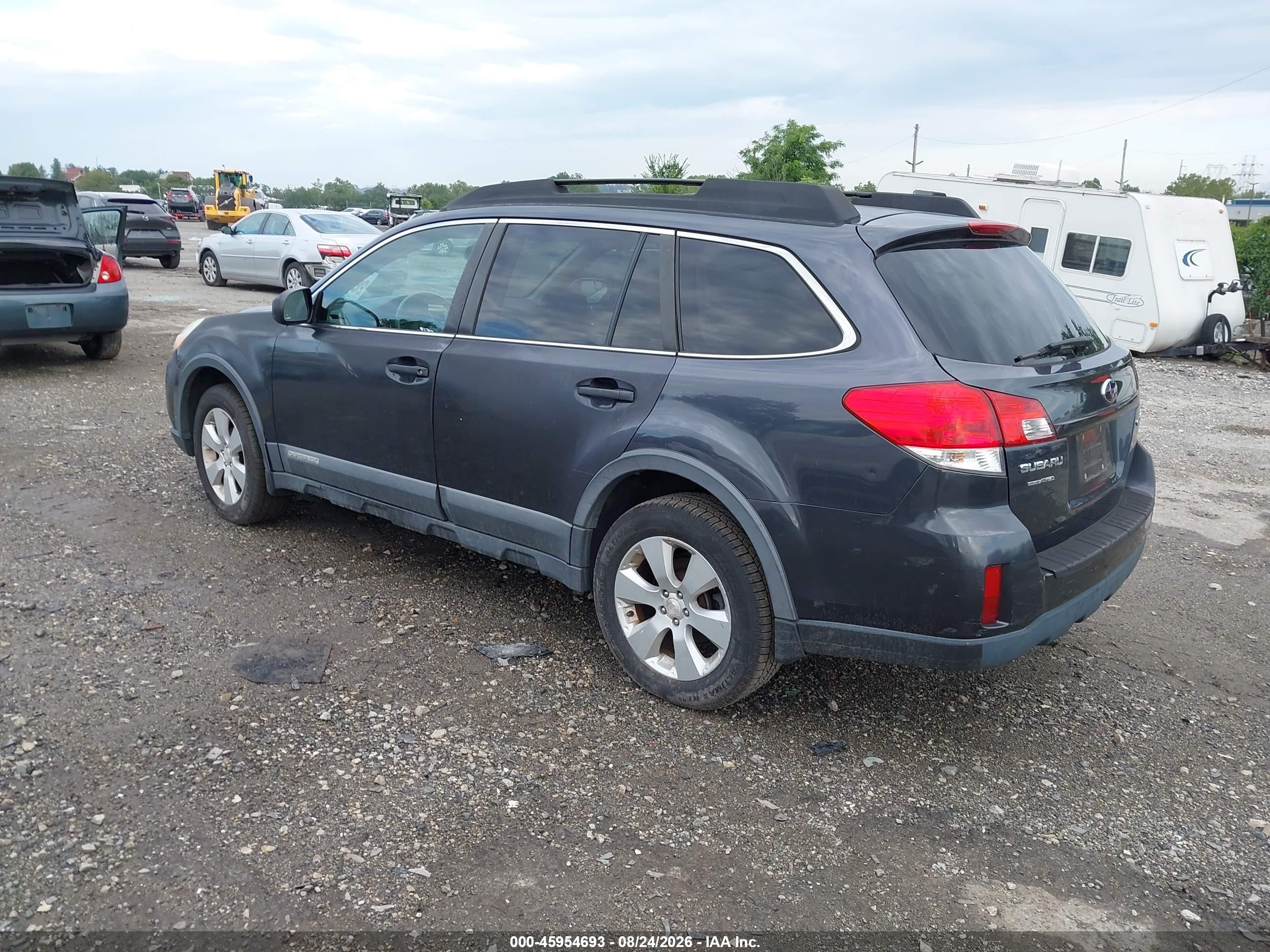 2010 Subaru Outback 2.5i Limited Dark Blue vin: 4S4BRBKC7A3339397