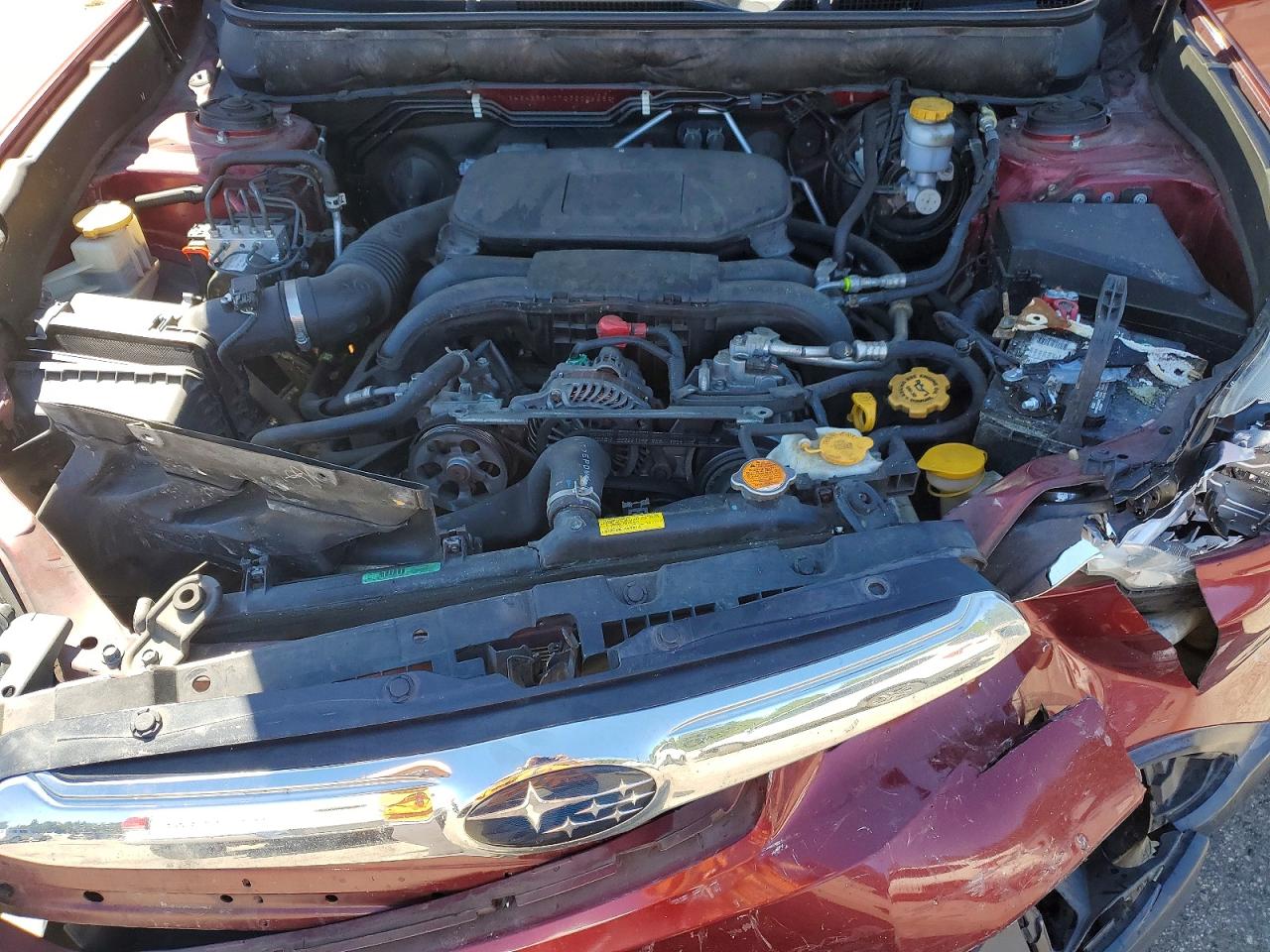 2012 Subaru Outback 2.5i Limited Red vin: 4S4BRBKC7C3202625