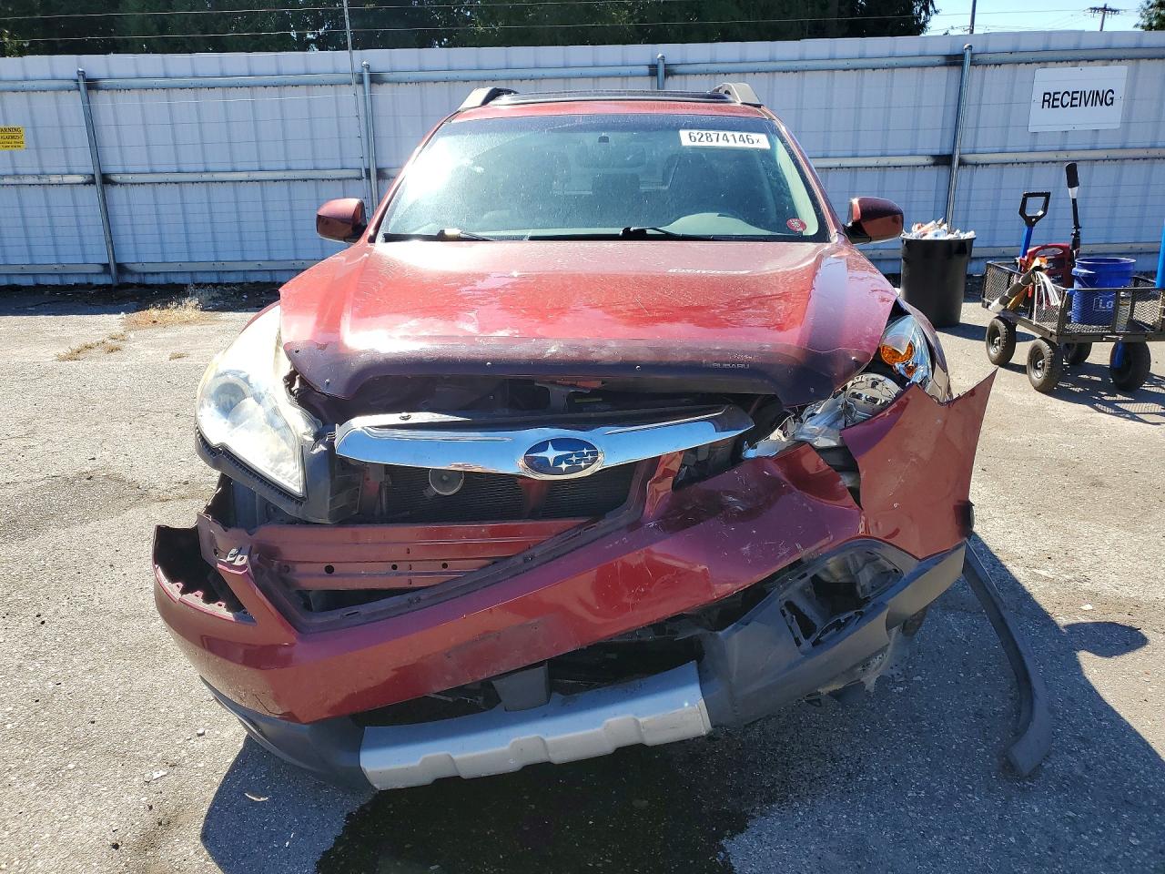 2012 Subaru Outback 2.5i Limited Red vin: 4S4BRBKC7C3202625
