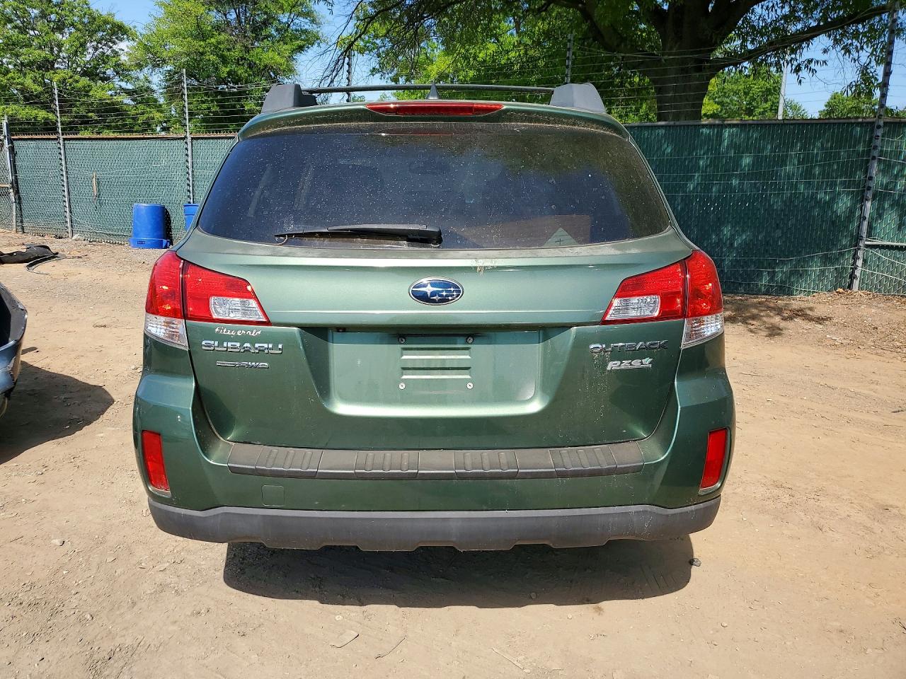 2012 Subaru Outback 2.5i Limited Green vin: 4S4BRBKC7C3281276