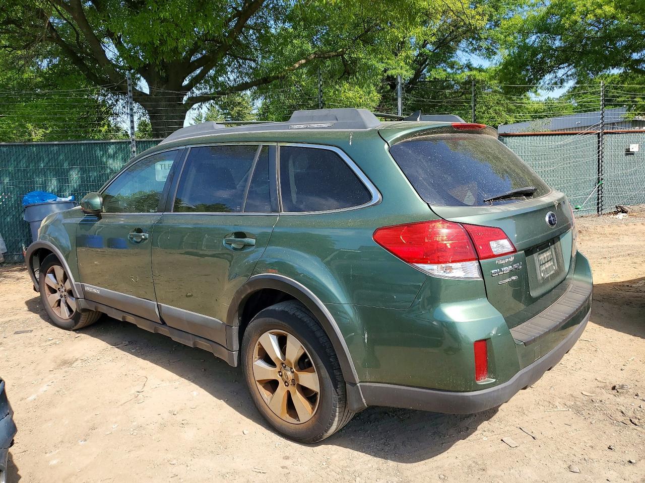 2012 Subaru Outback 2.5i Limited Green vin: 4S4BRBKC7C3281276