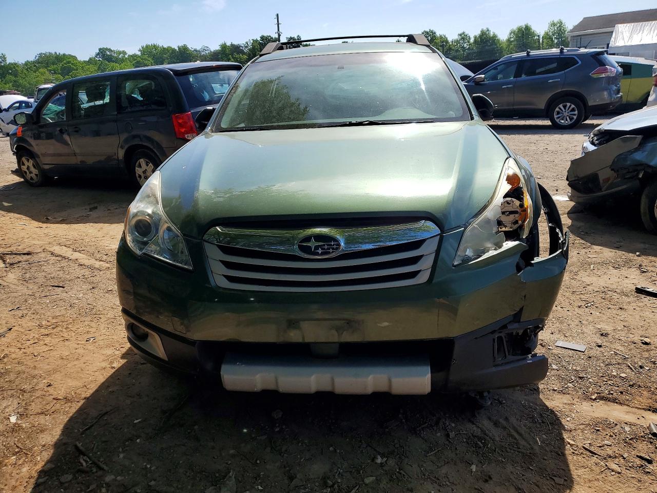 2012 Subaru Outback 2.5i Limited Green vin: 4S4BRBKC7C3281276