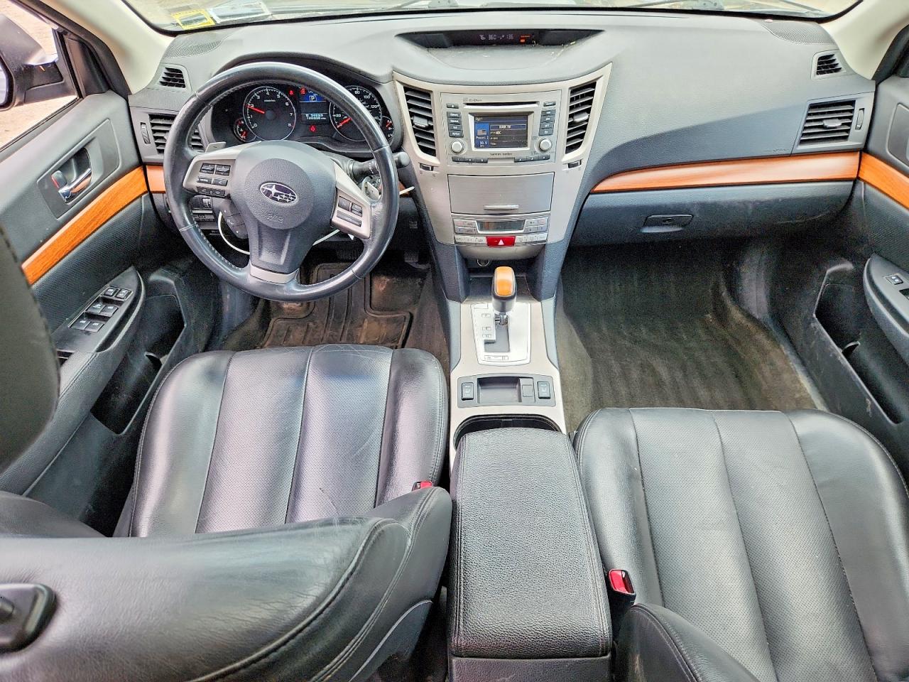 2013 Subaru Outback 2.5i Limited Black vin: 4S4BRBKC7D3214811