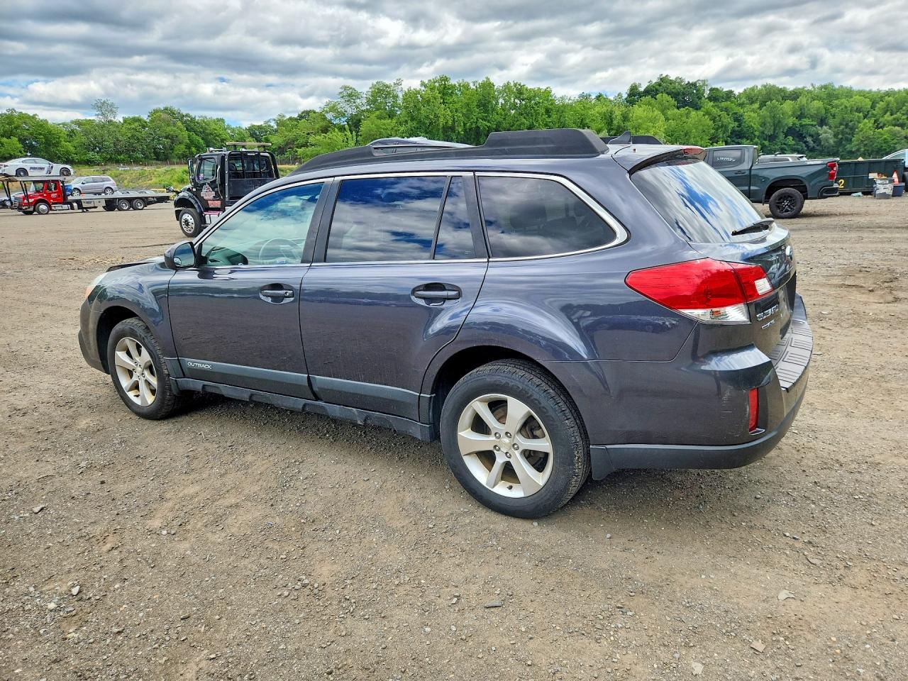 2013 Subaru Outback 2.5i Limited Black vin: 4S4BRBKC7D3214811