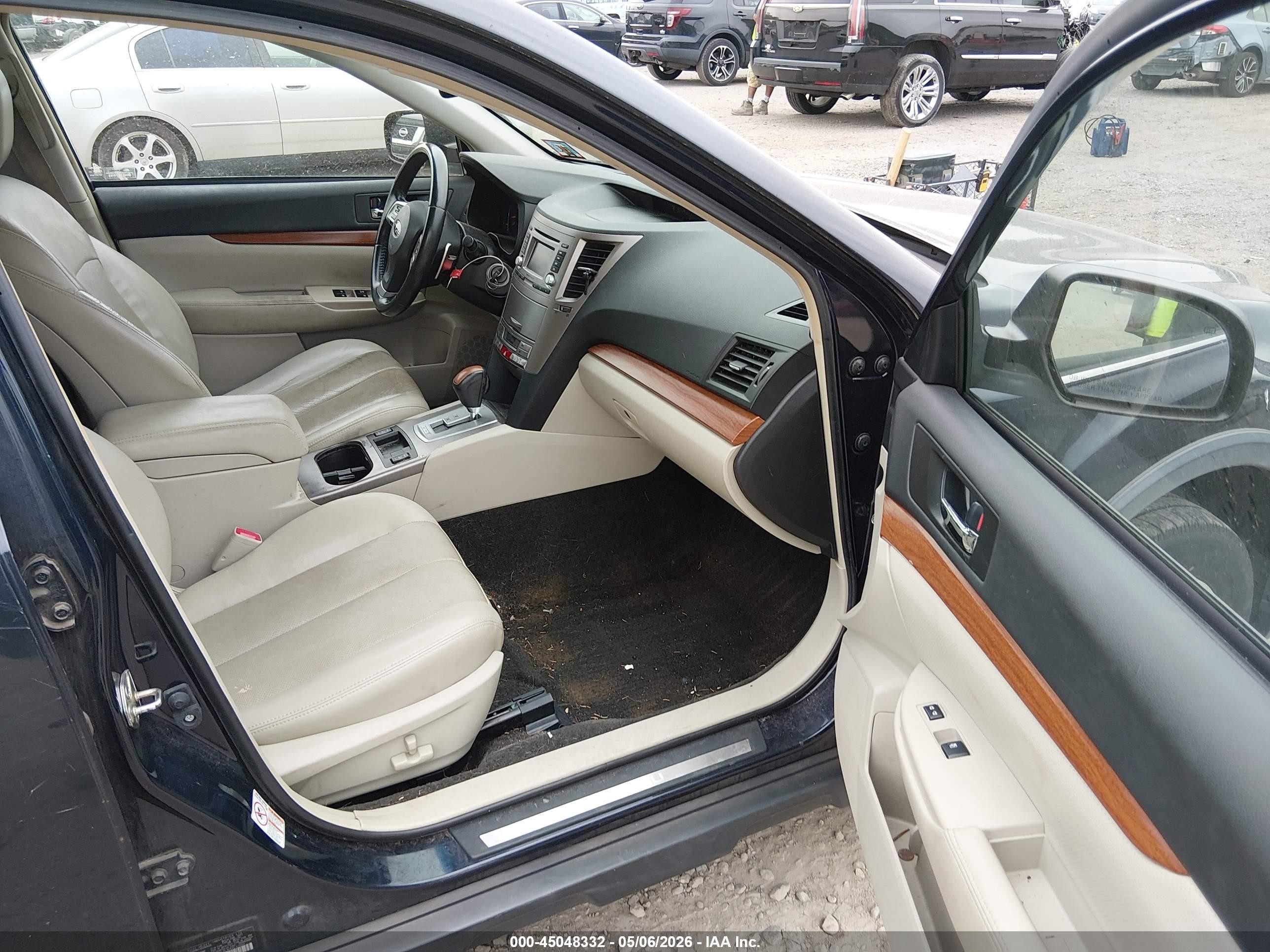 2013 Subaru Outback 2.5i Limited Blue vin: 4S4BRBKC7D3264530