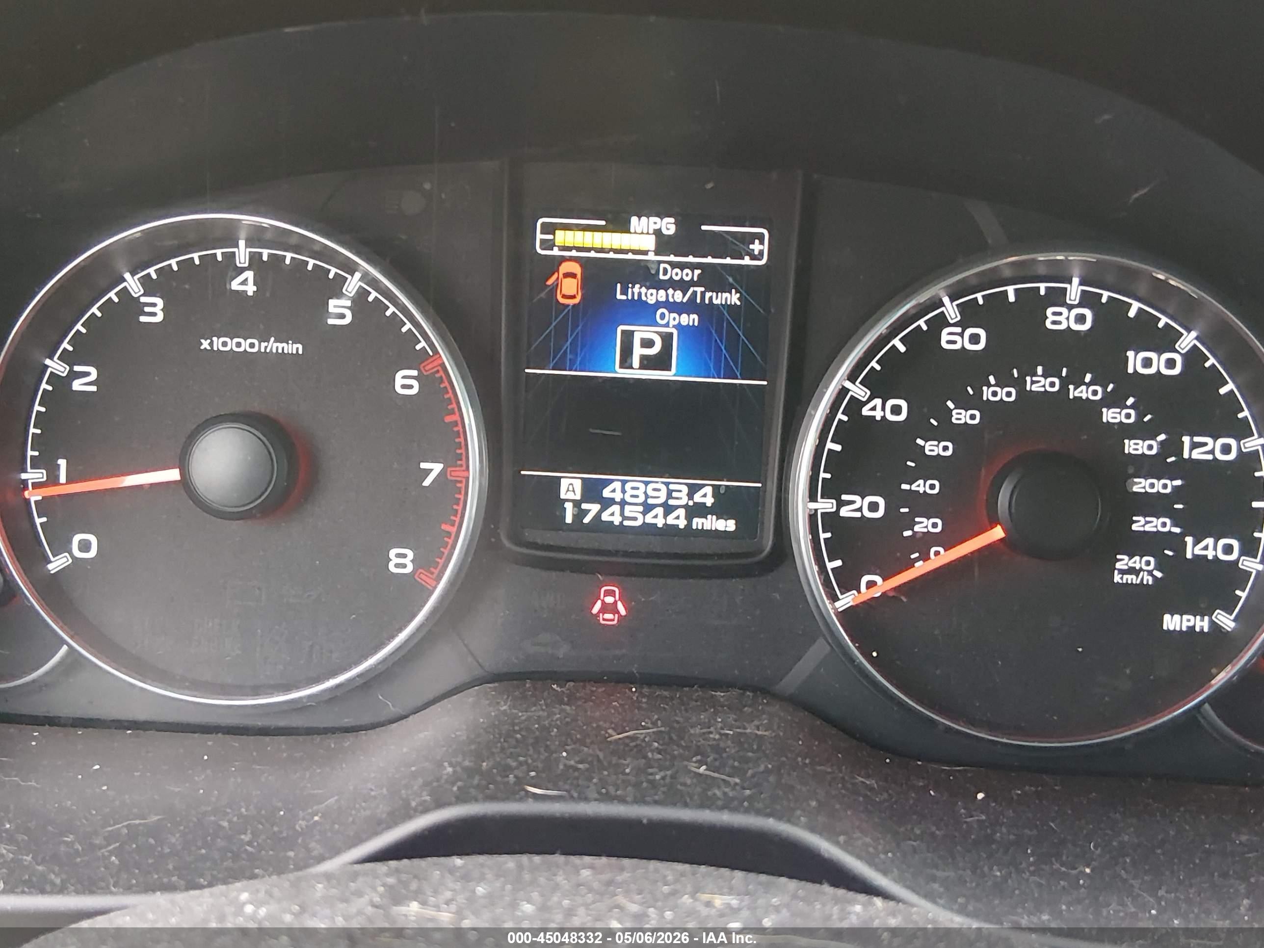 2013 Subaru Outback 2.5i Limited Blue vin: 4S4BRBKC7D3264530