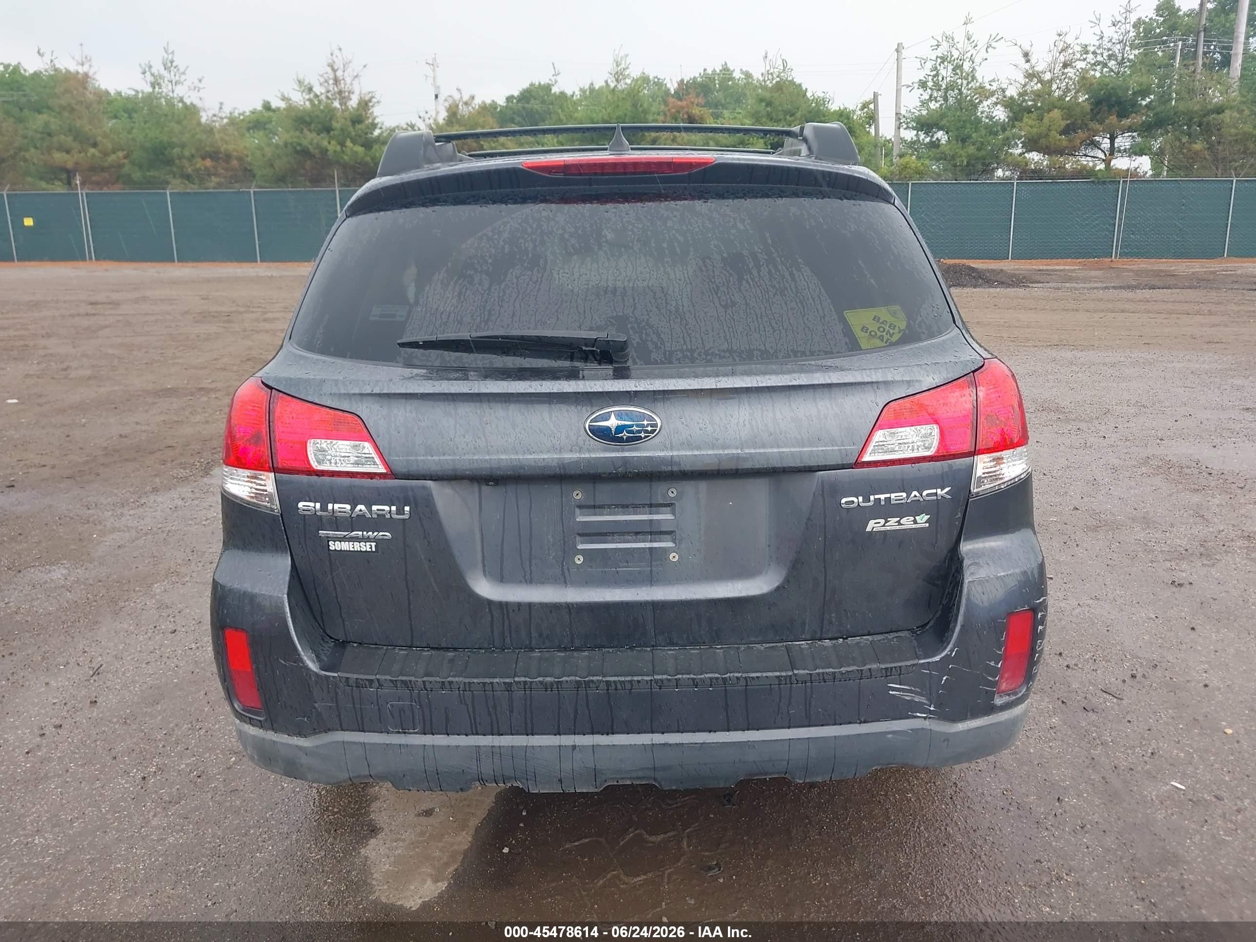2013 Subaru Outback 2.5i Limited Gray vin: 4S4BRBKC7D3284597