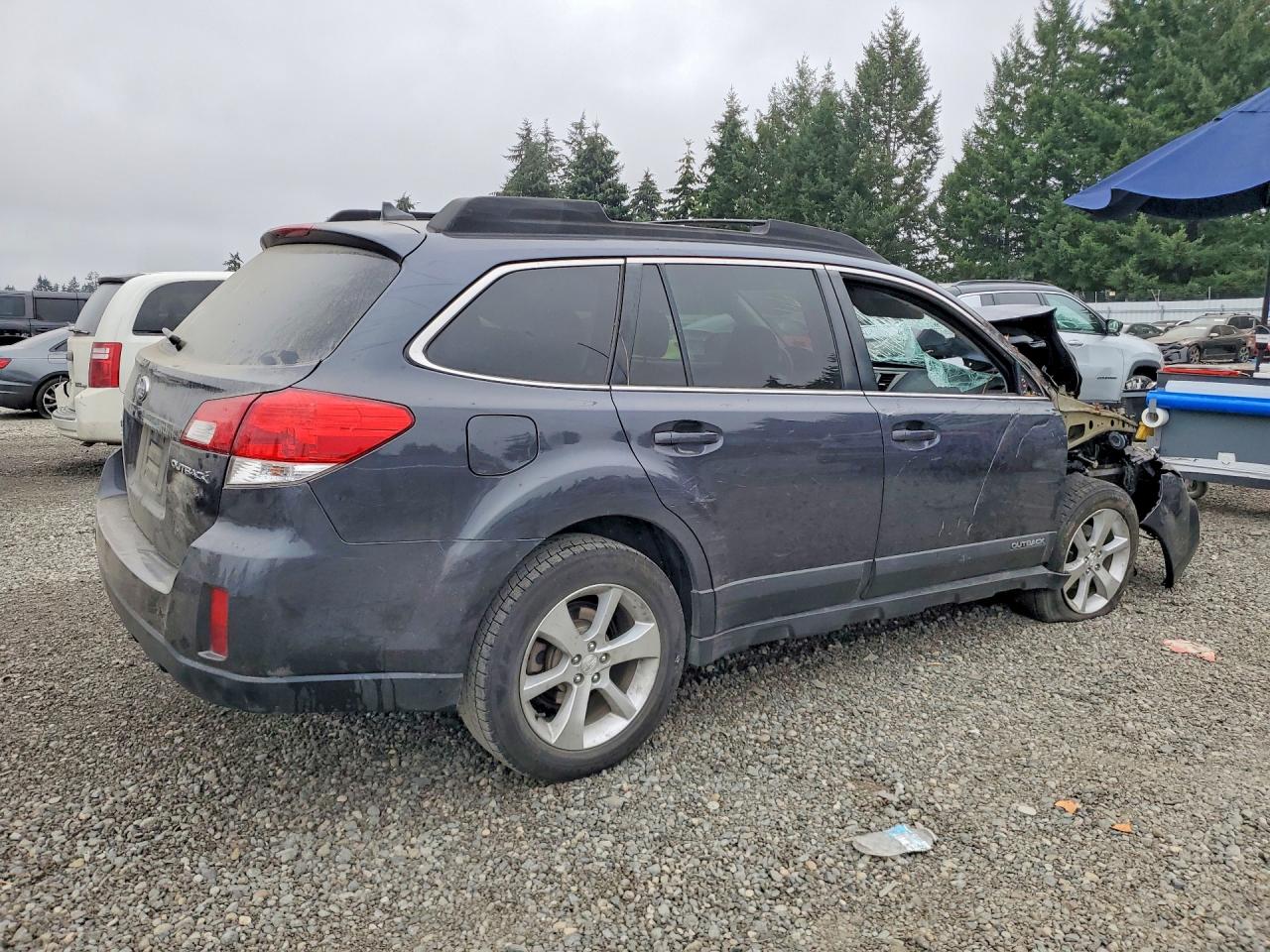 2013 Subaru Outback 2.5i Limited Charcoal vin: 4S4BRBKC7D3315492