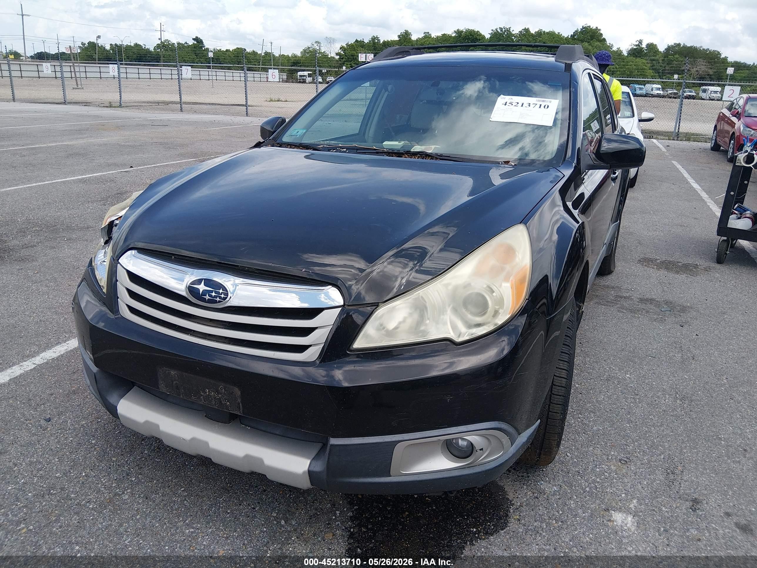 2011 Subaru Outback 2.5i Limited Black vin: 4S4BRBKC8B3313831
