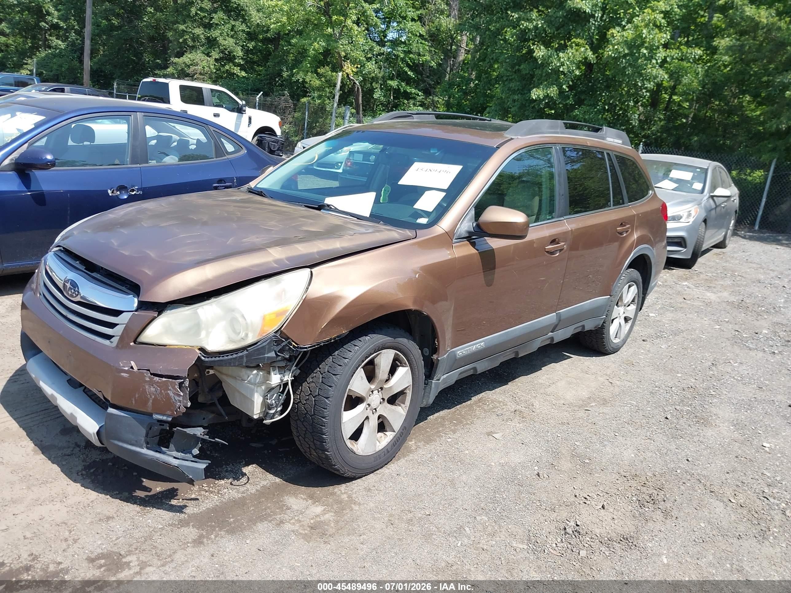 2011 Subaru Outback 2.5i Limited Brown vin: 4S4BRBKC8B3315210