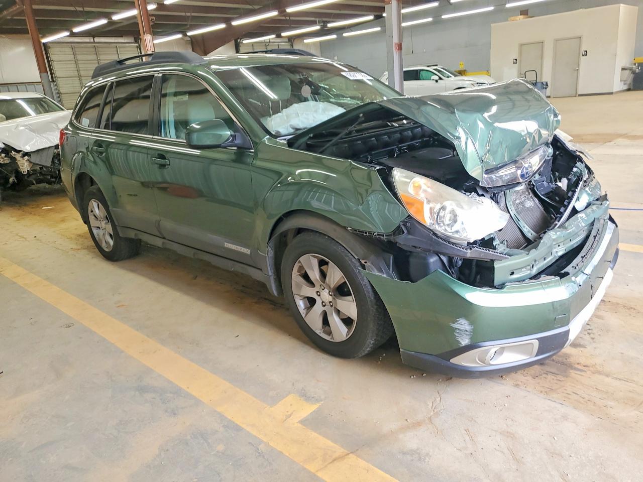 2011 Subaru Outback 2.5i Limited Green vin: 4S4BRBKC8B3342410