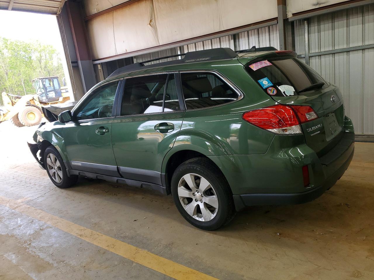 2011 Subaru Outback 2.5i Limited Green vin: 4S4BRBKC8B3342410