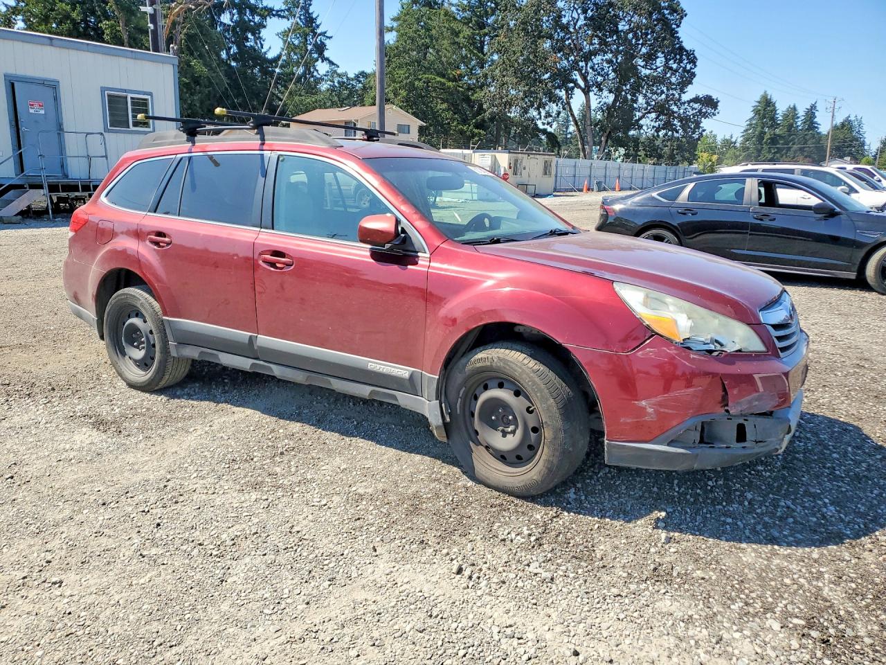 2011 Subaru Outback 2.5i Limited Красный vin: 4S4BRBKC8B3390747