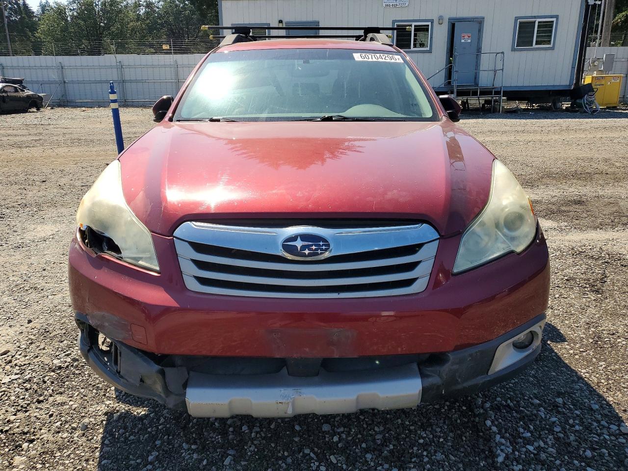 2011 Subaru Outback 2.5i Limited Красный vin: 4S4BRBKC8B3390747