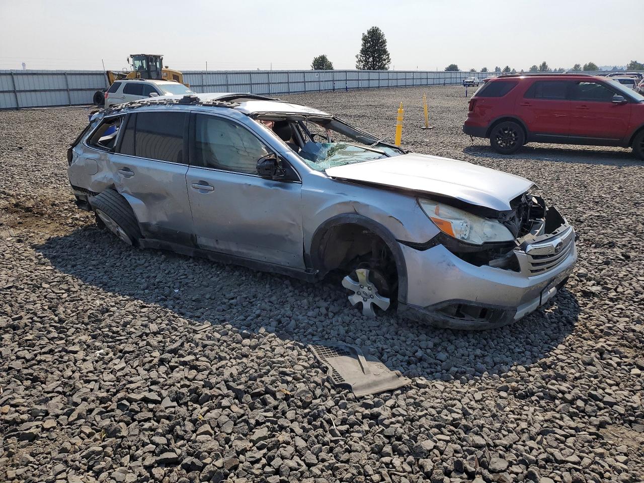 2012 Subaru Outback 2.5i Limited Серебряный vin: 4S4BRBKC8C3239361