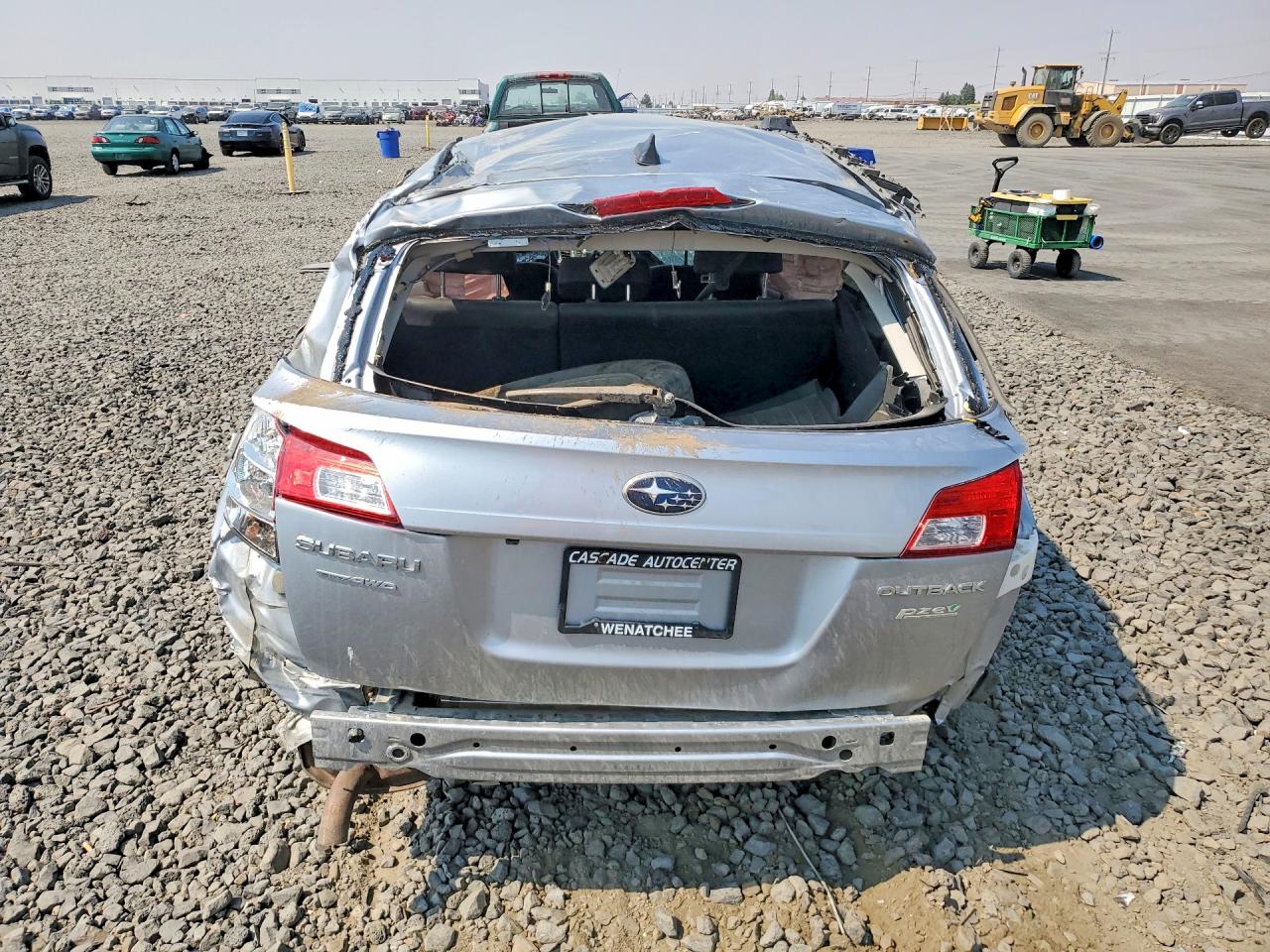 2012 Subaru Outback 2.5i Limited Серебряный vin: 4S4BRBKC8C3239361