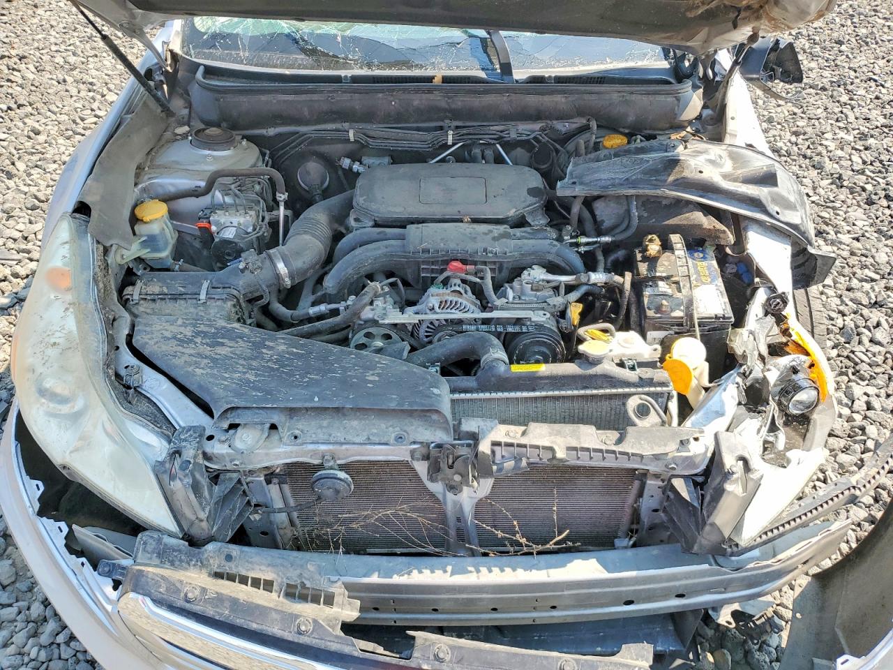 2012 Subaru Outback 2.5i Limited Серебряный vin: 4S4BRBKC8C3239361