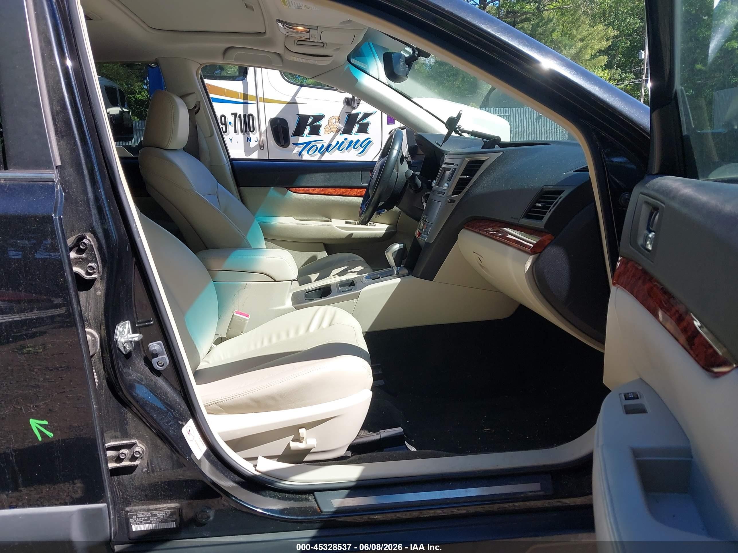 2012 Subaru Outback 2.5i Limited Black vin: 4S4BRBKC8C3262929
